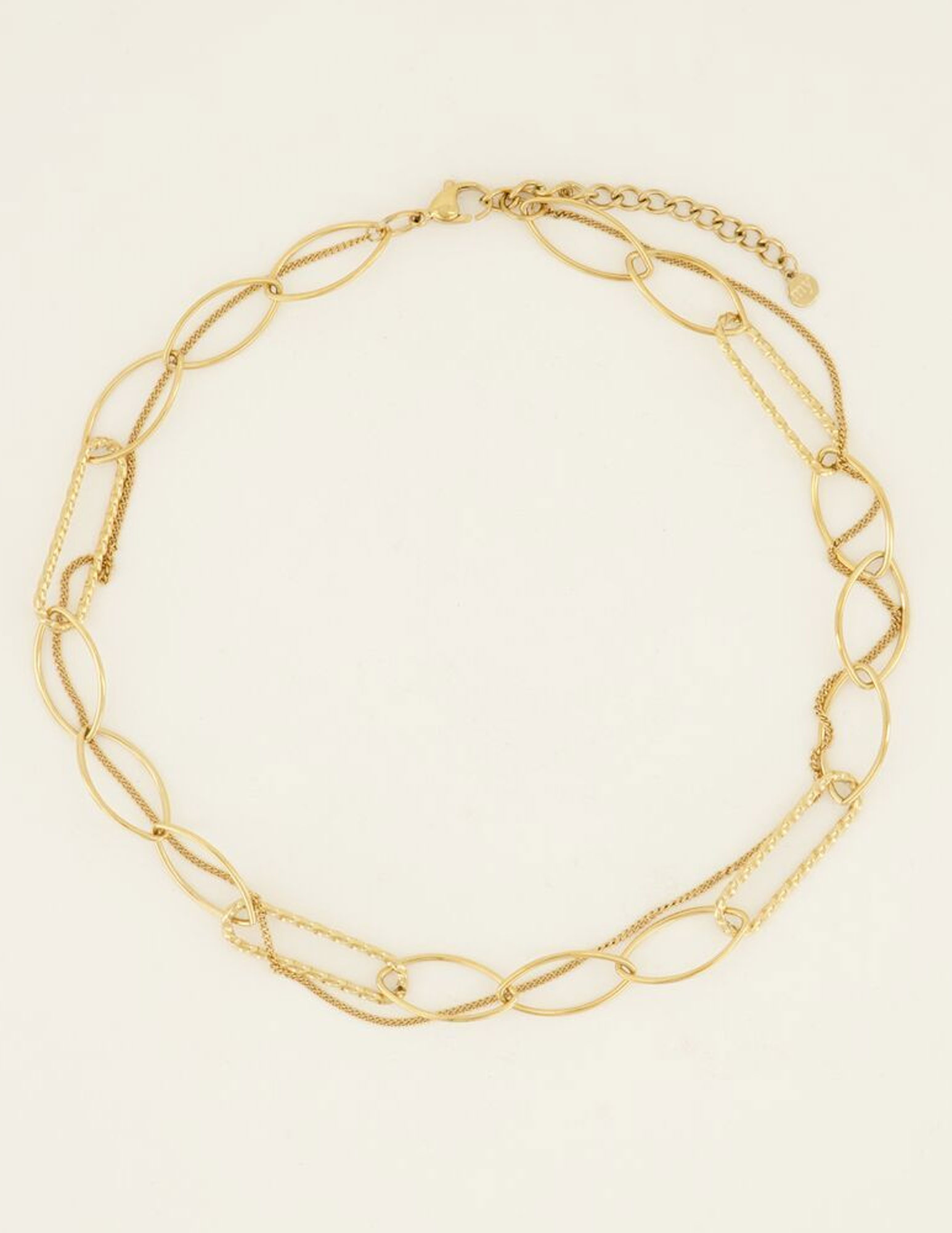 My Jewellery Dubbele ketting MJ07882 Goud