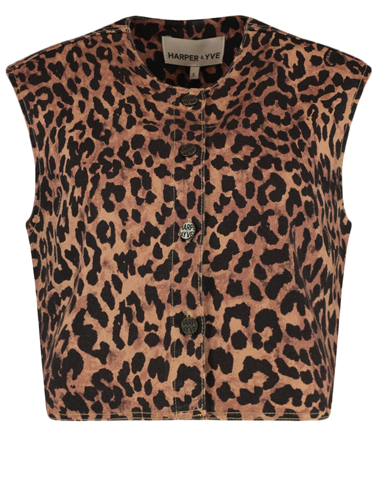 Harper & Yve Gilet Gilly HS25R200 Bruin