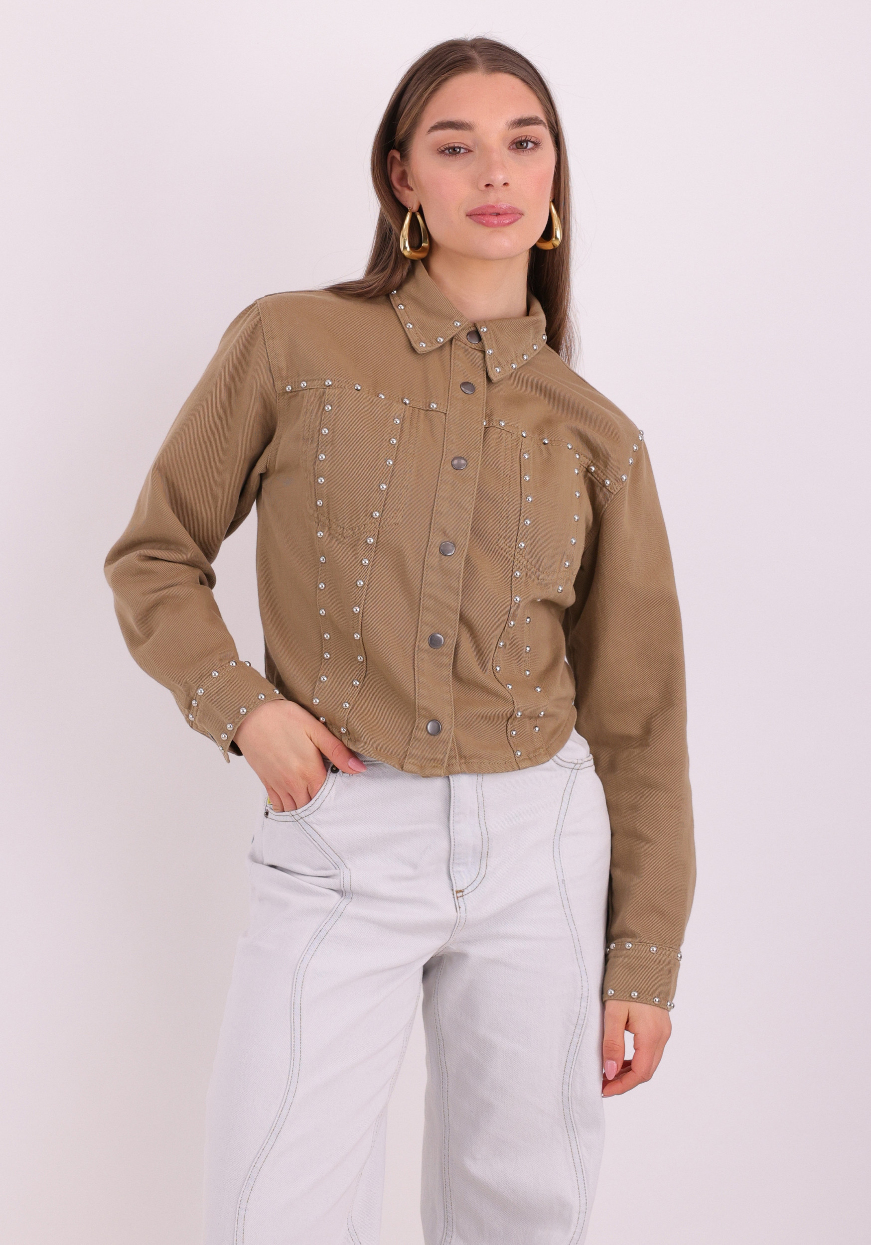 Kaffe Clothing Jacket Brynn 10511425 Licht bruin