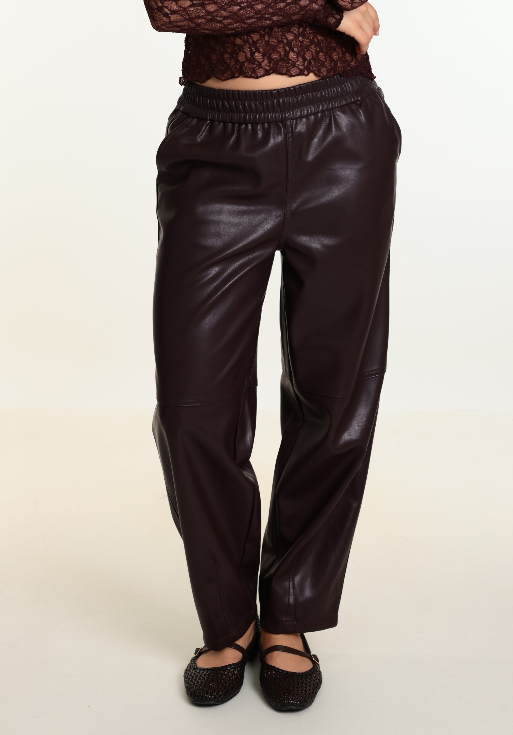 Kaffe Clothing Broek Arense 10512230 Donker Paars