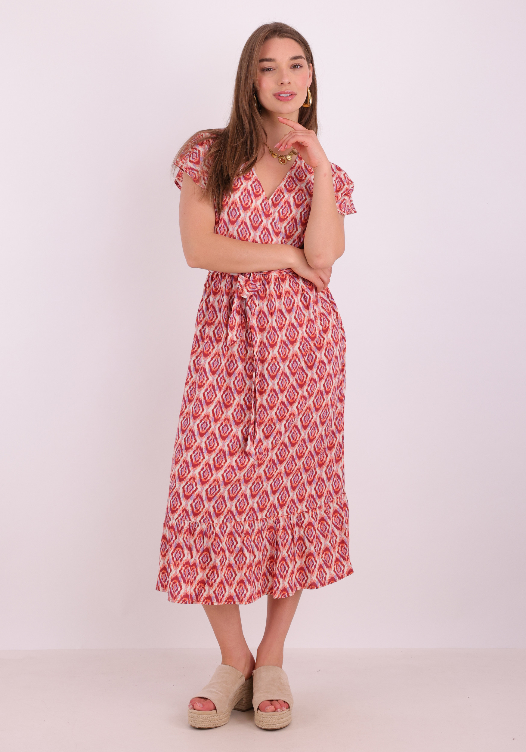 ONLY Jurk Zilla adele 15357778 Rood
