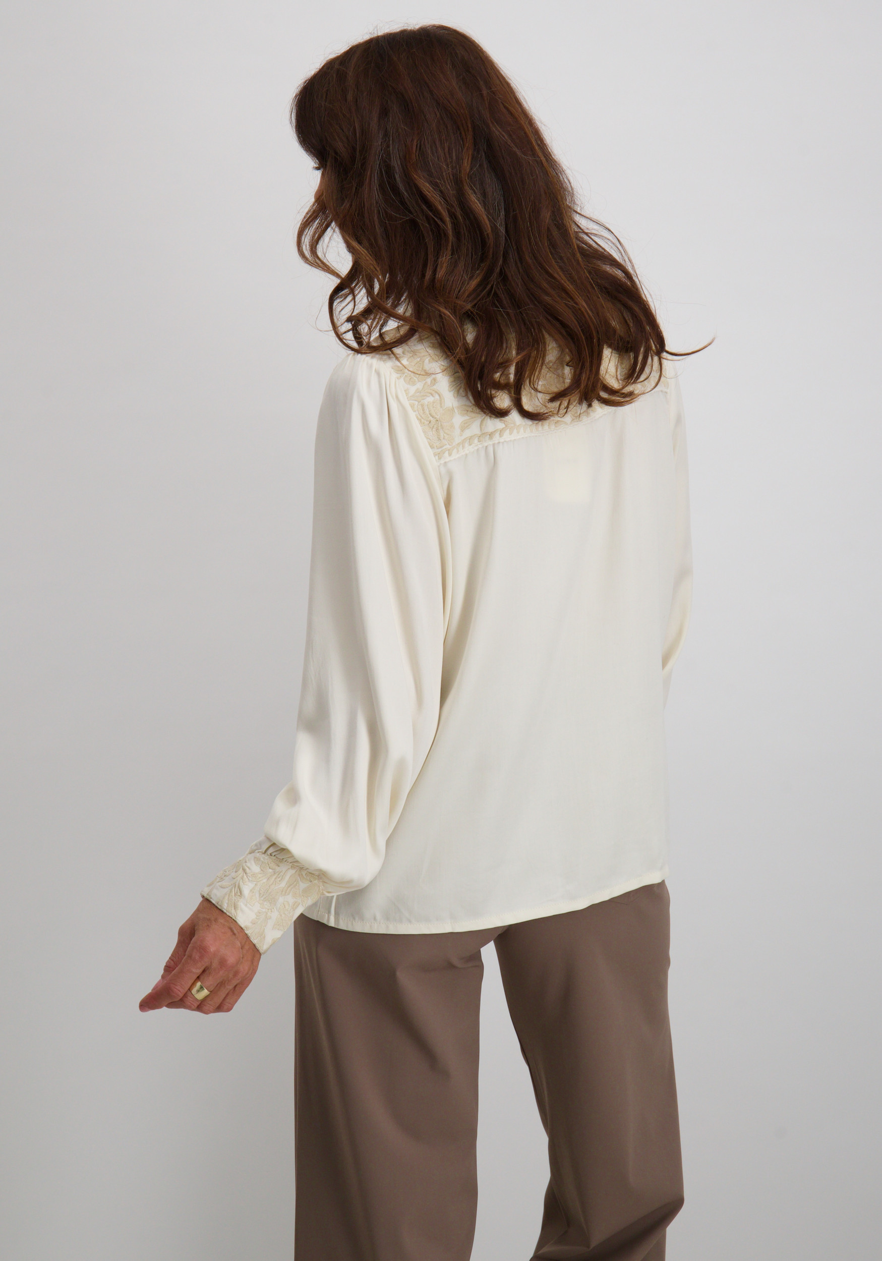 Aaiko Blouse Ophelia VIS 515 Ecru