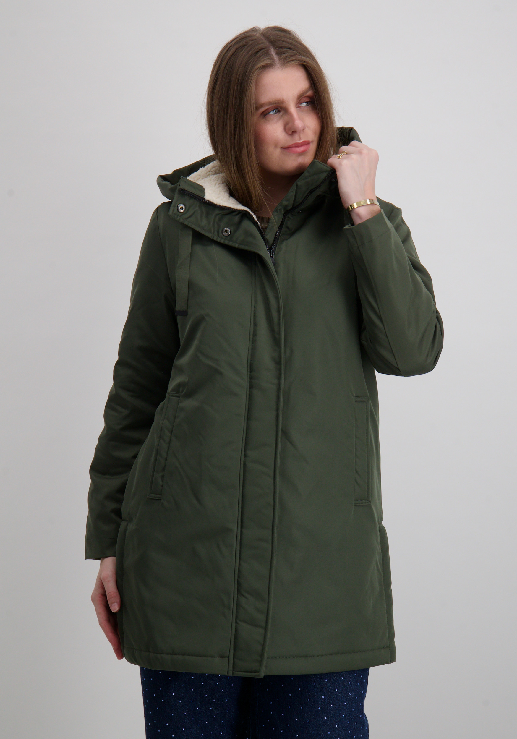 Only WInterjas Felina 15353713 Leger Groen