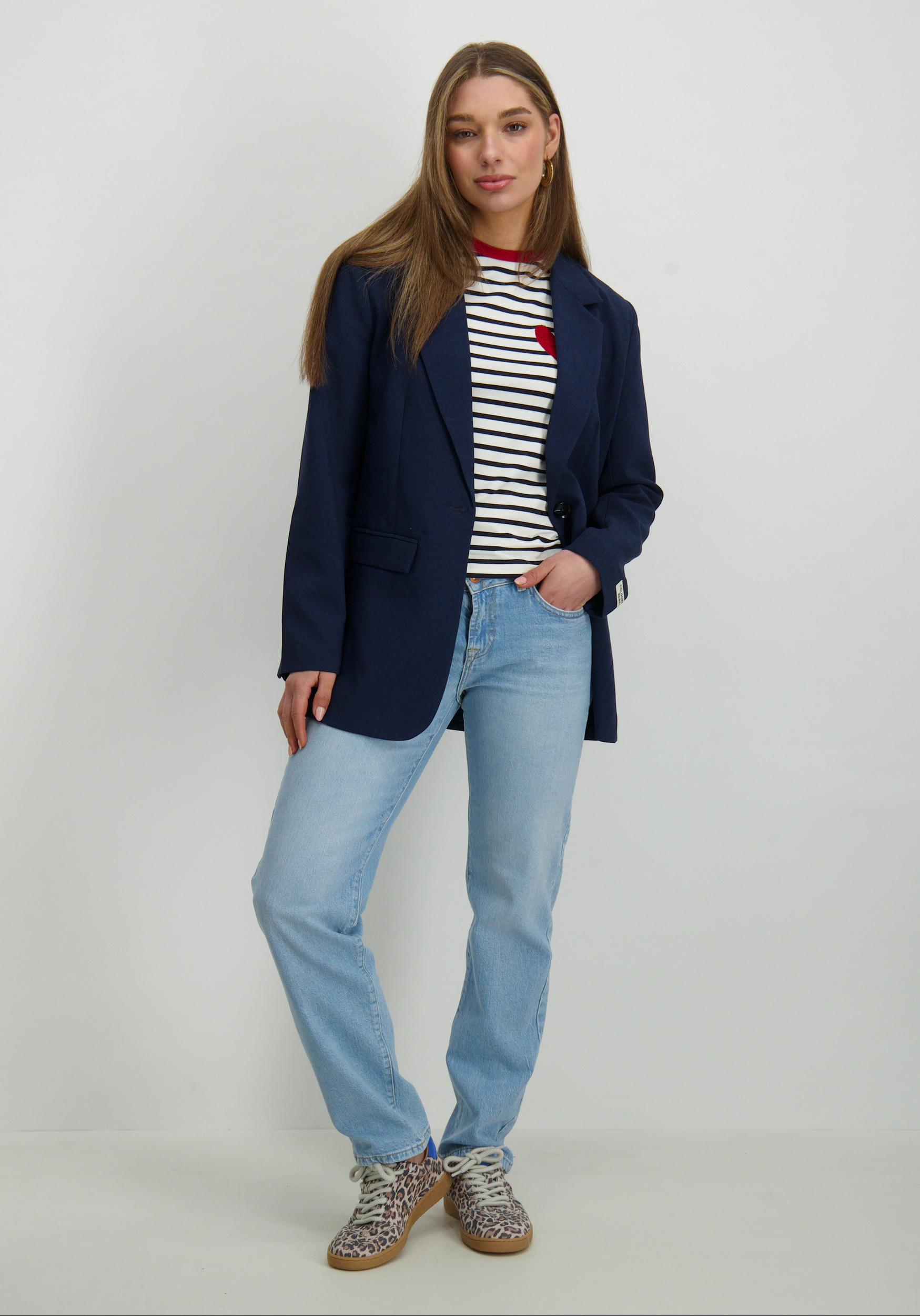 Only T-shirt Heart life 15318959 Wit design