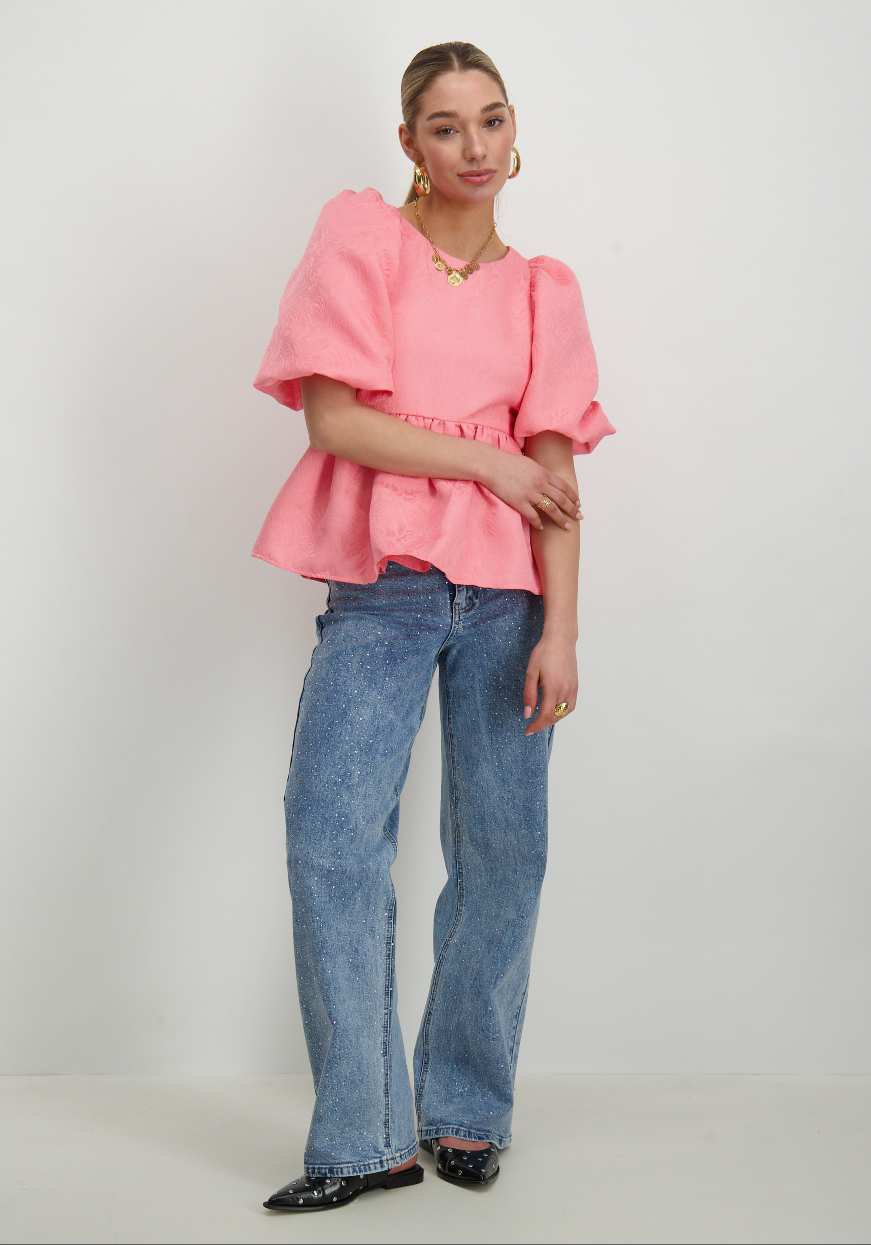 Harper & Yve Top Vivian SS25P607 Roze