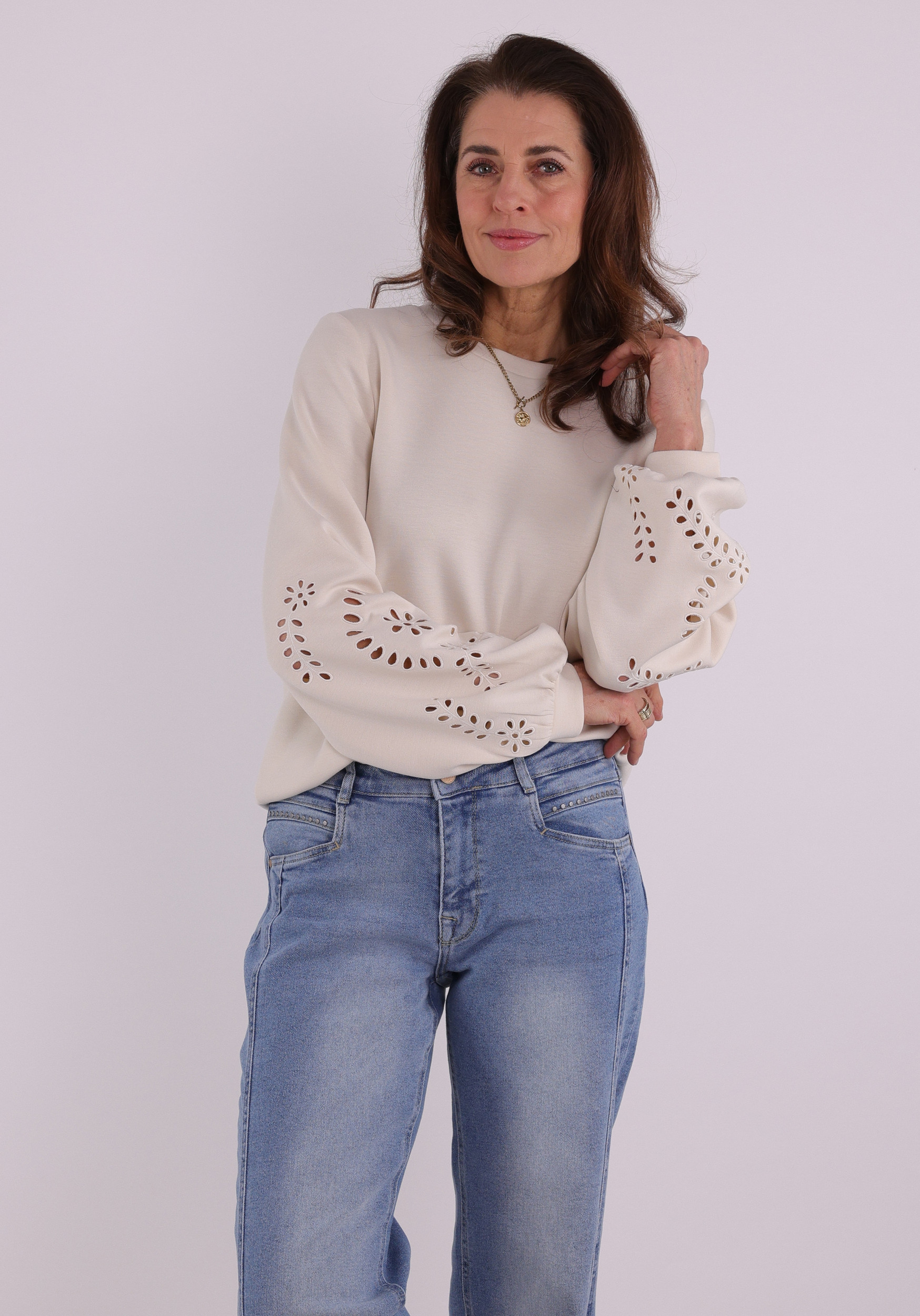 Vila Sweater Sandy 14114310 Beige