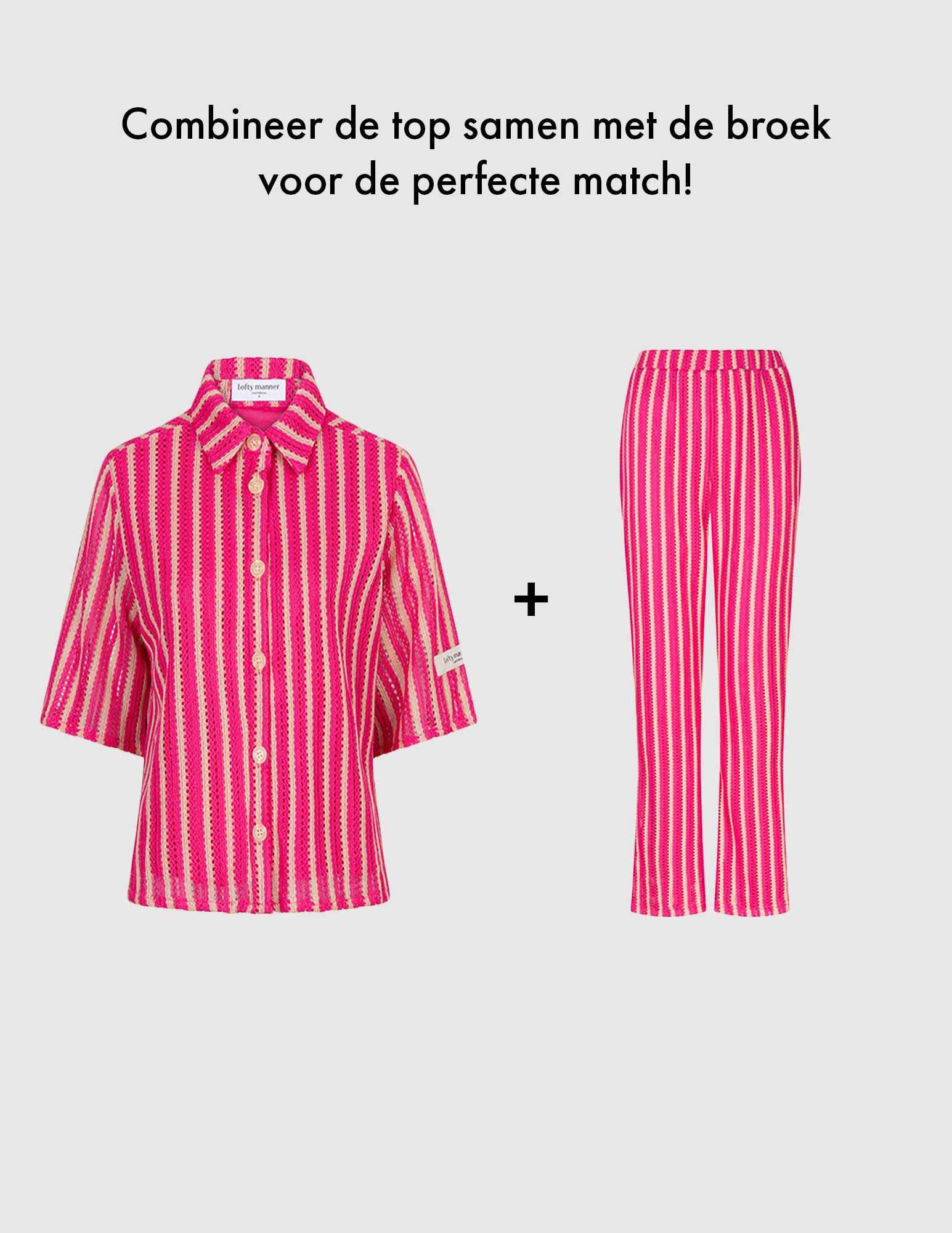 Lofty Manner Blouse Sanaa QD05 Rose