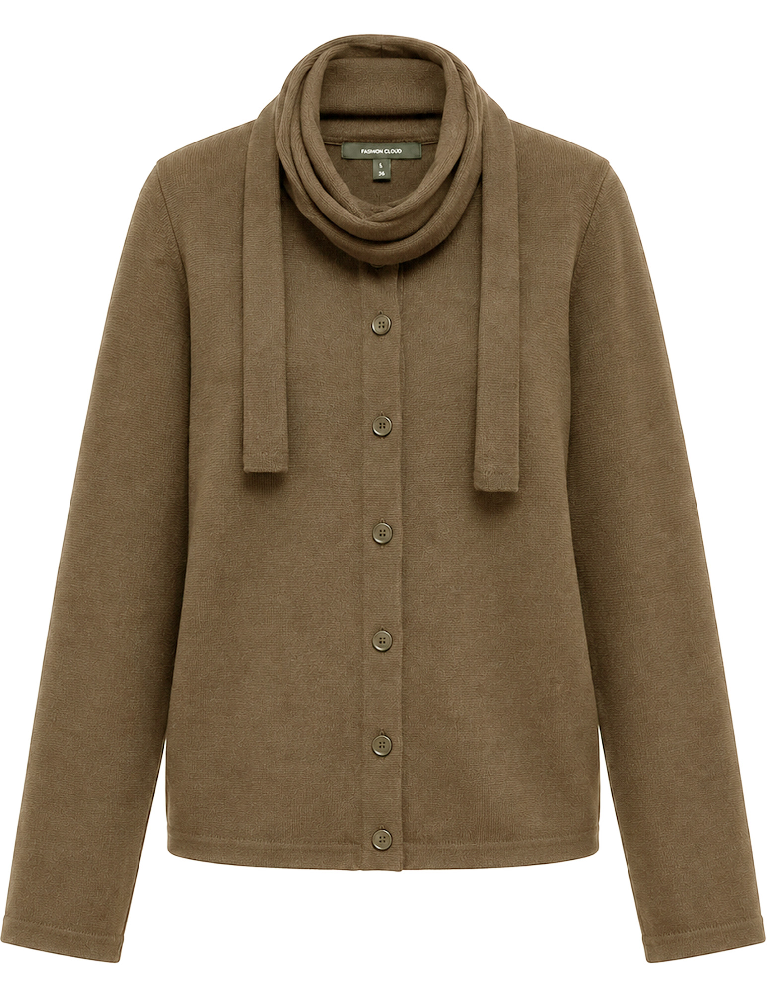 VERO MODA Vest Aida 10350301 Licht bruin