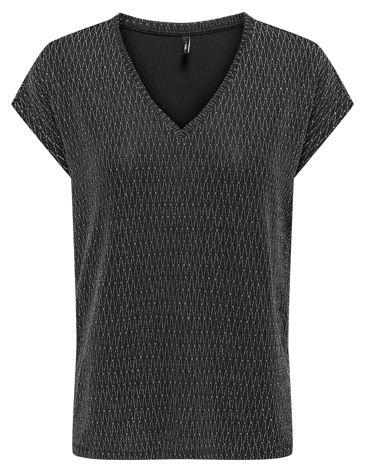 Only T-shirt Carol 15360960 Zwart