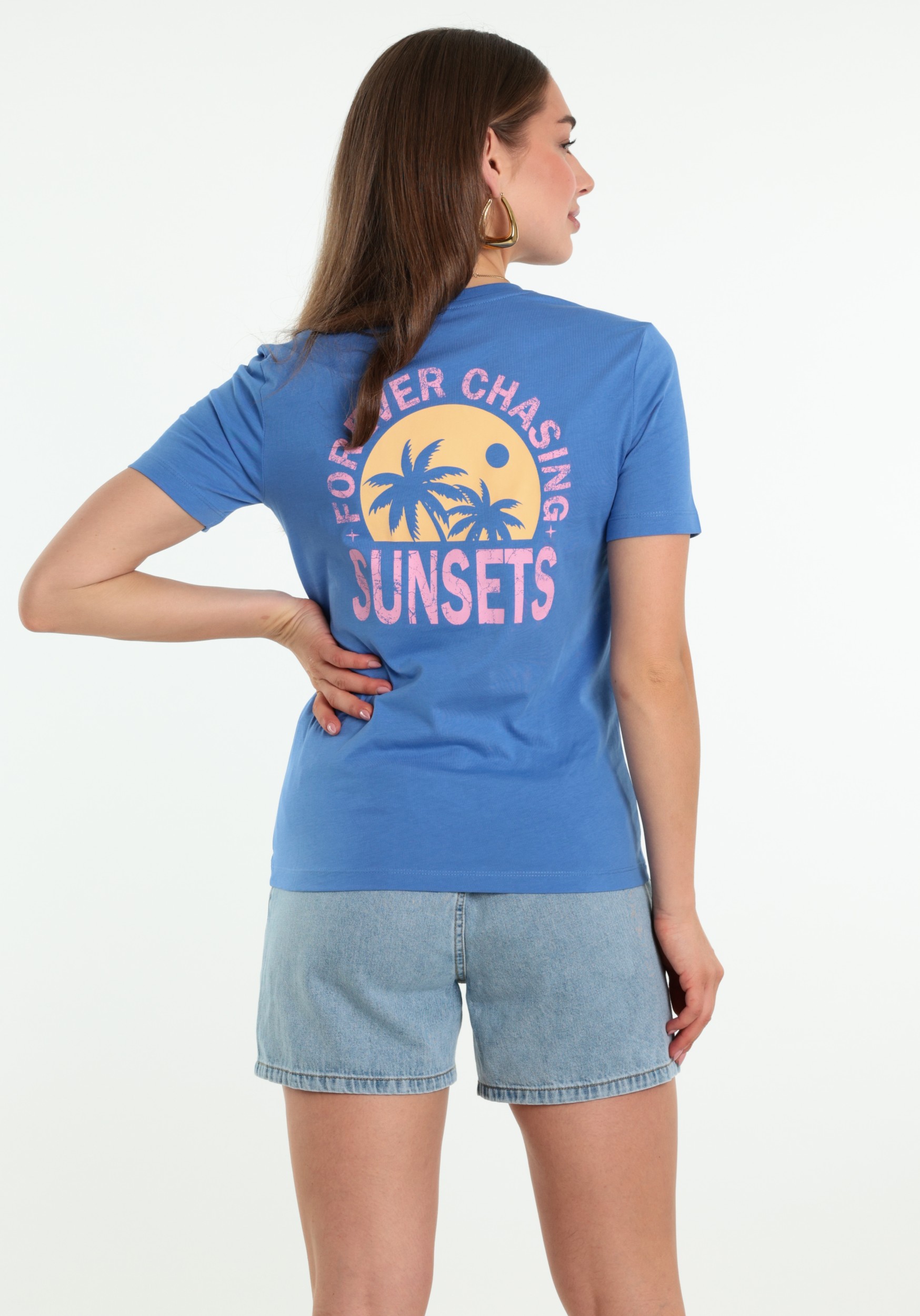 ONLY T-shirt Fine 15373349 Marine
