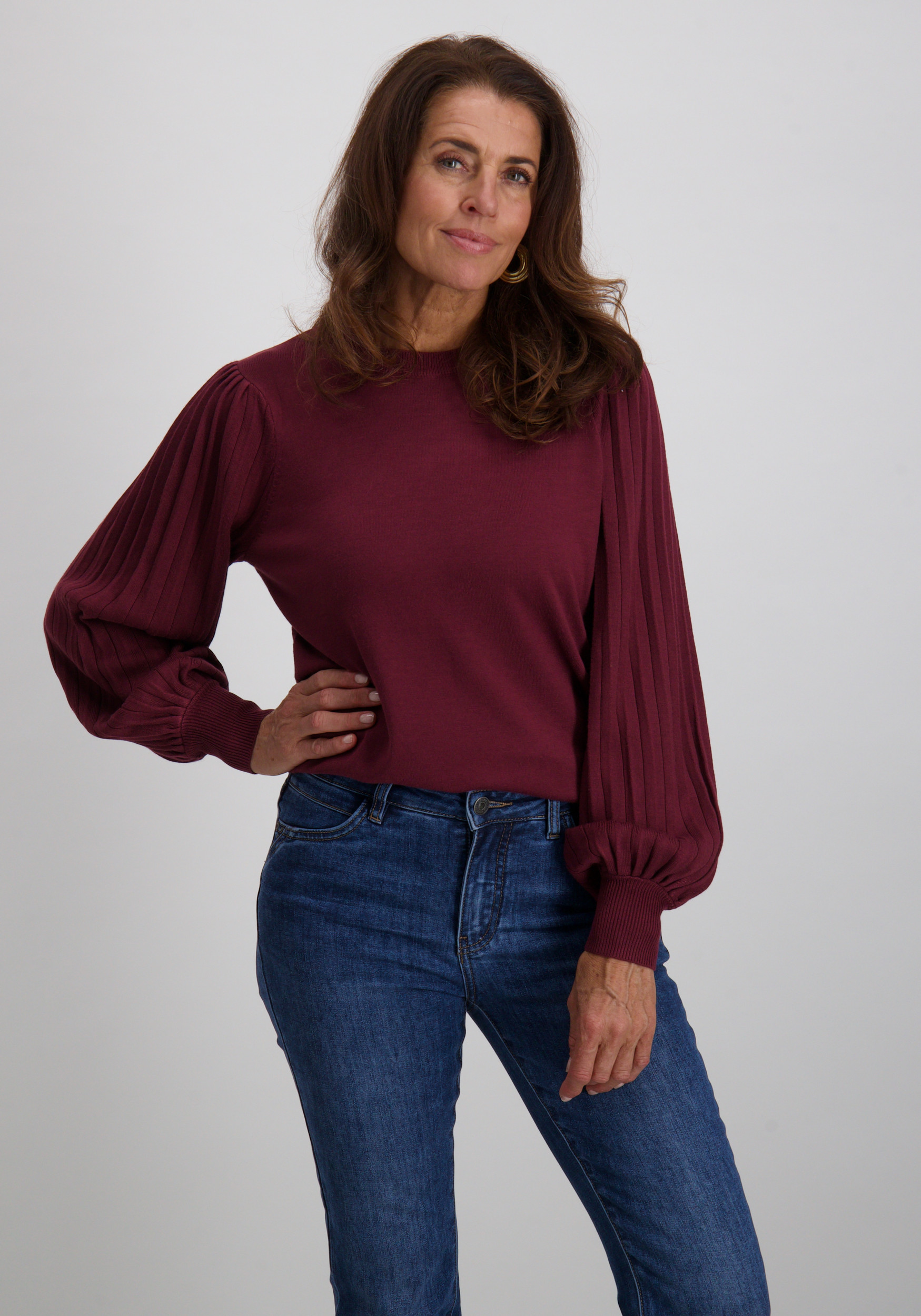 Kaffe Clothing Trui Lone 10507905 Bordeaux