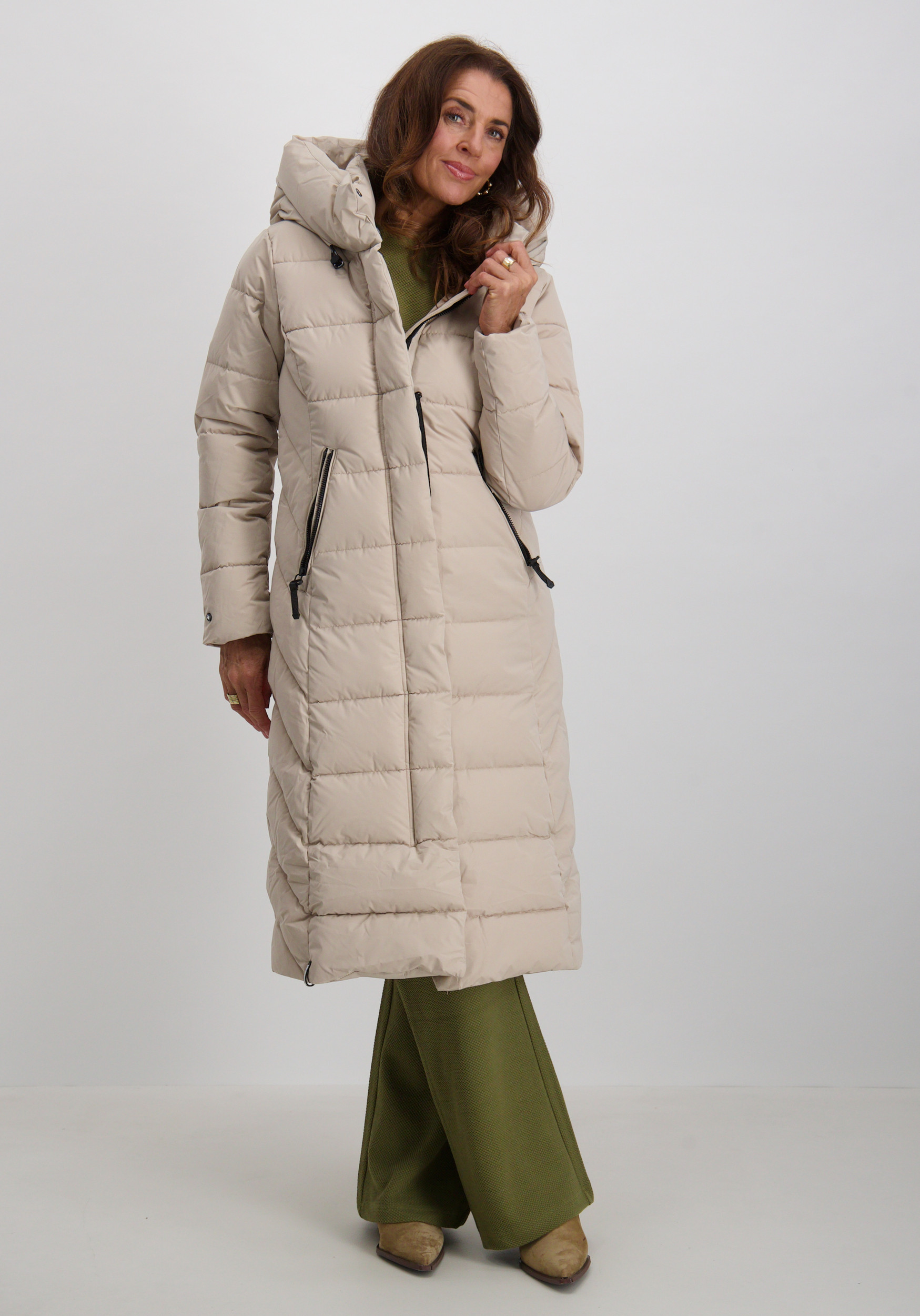 KHUJO Winterjas Sensy 1258CO253 Beige