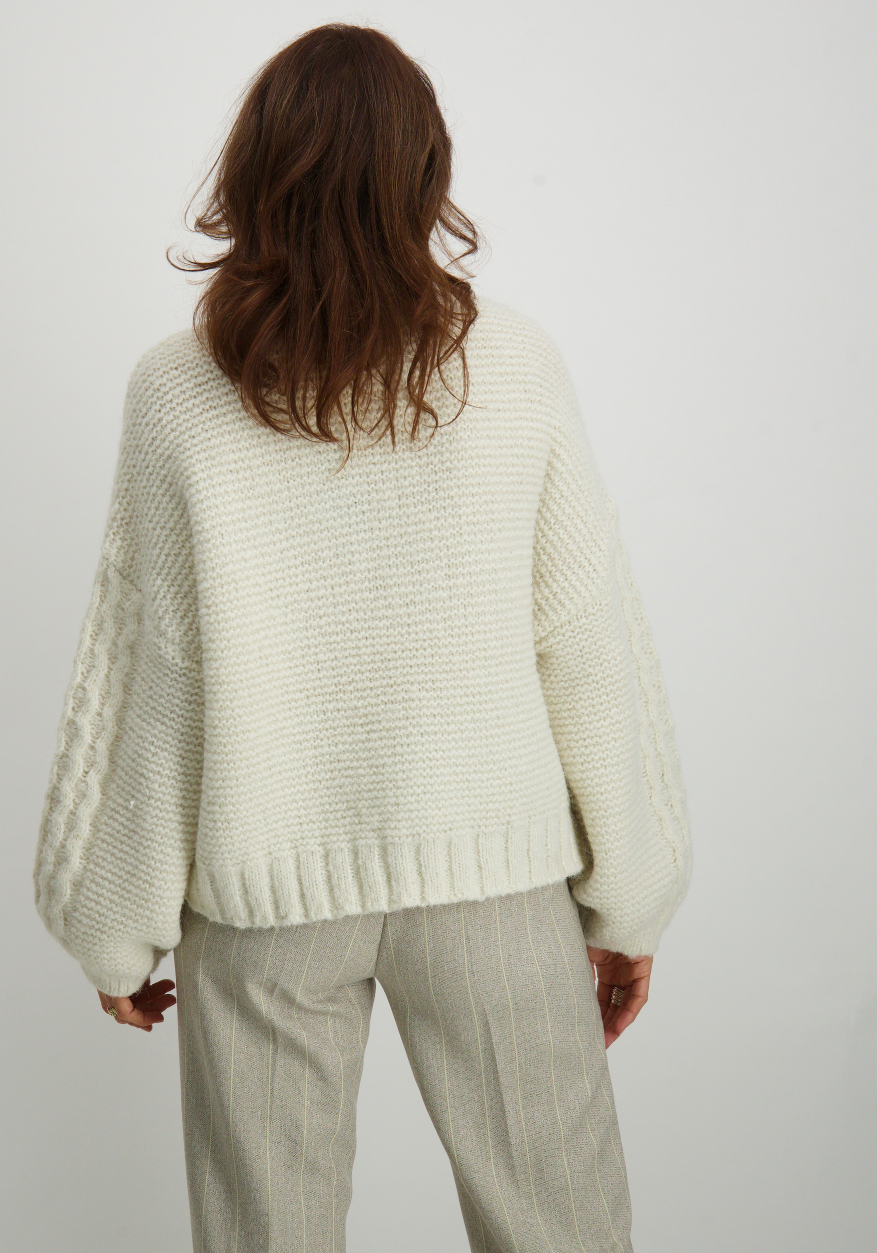 Vero moda Trui Newsvea 10314673 Ecru