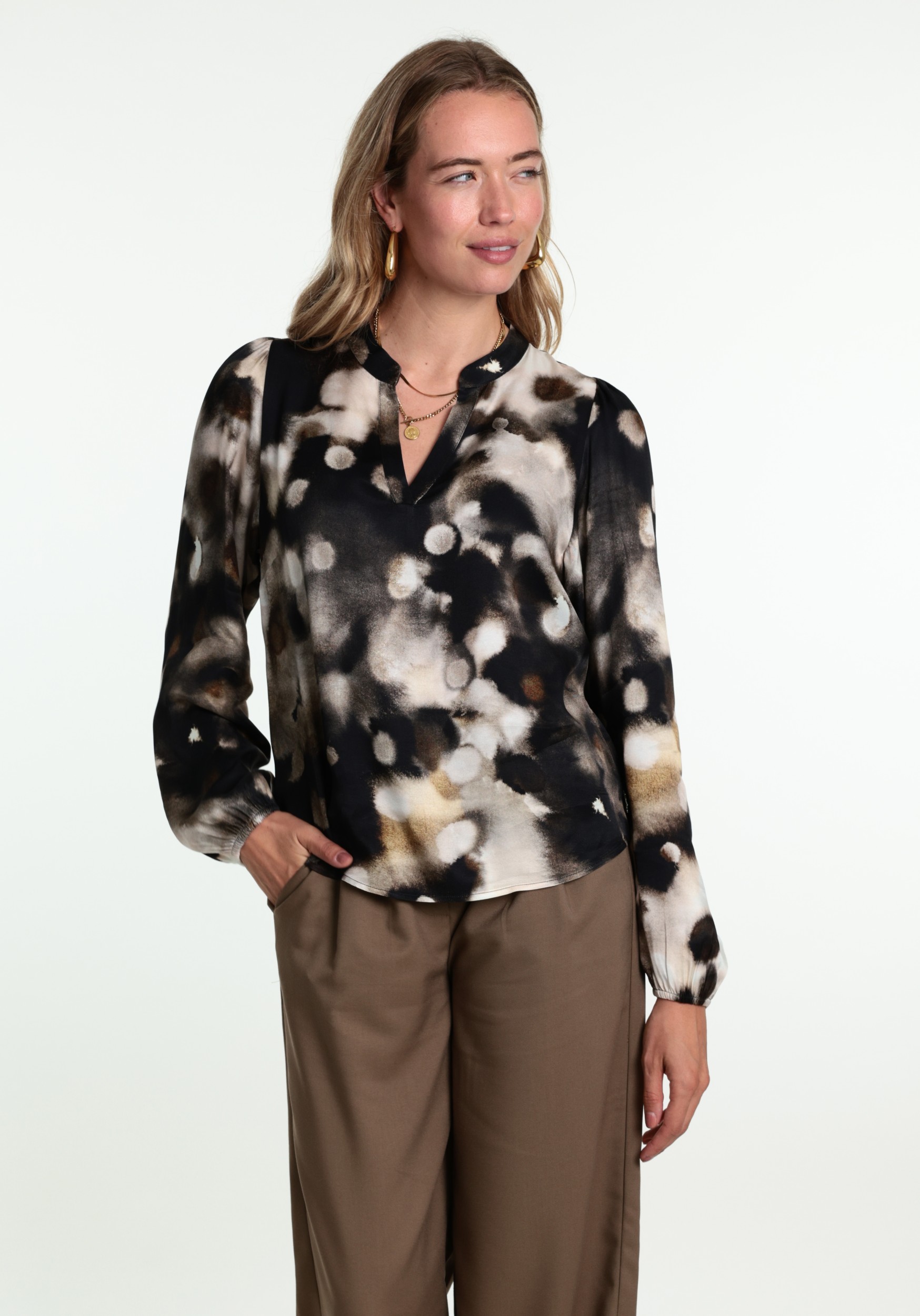 Jansen Amsterdam Blouse JET W26 Multi