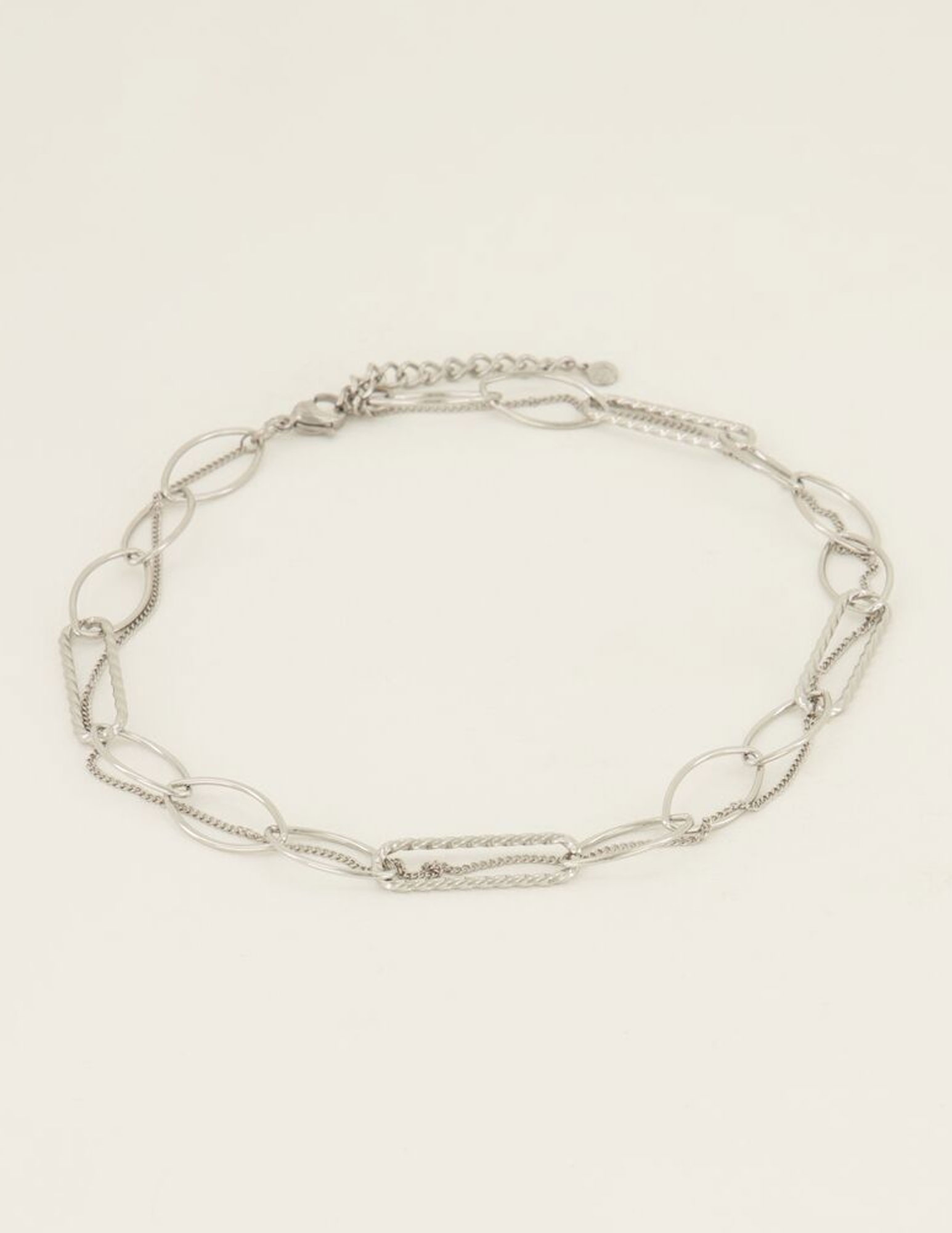 My Jewellery Dubbele ketting MJ07882 Zilver
