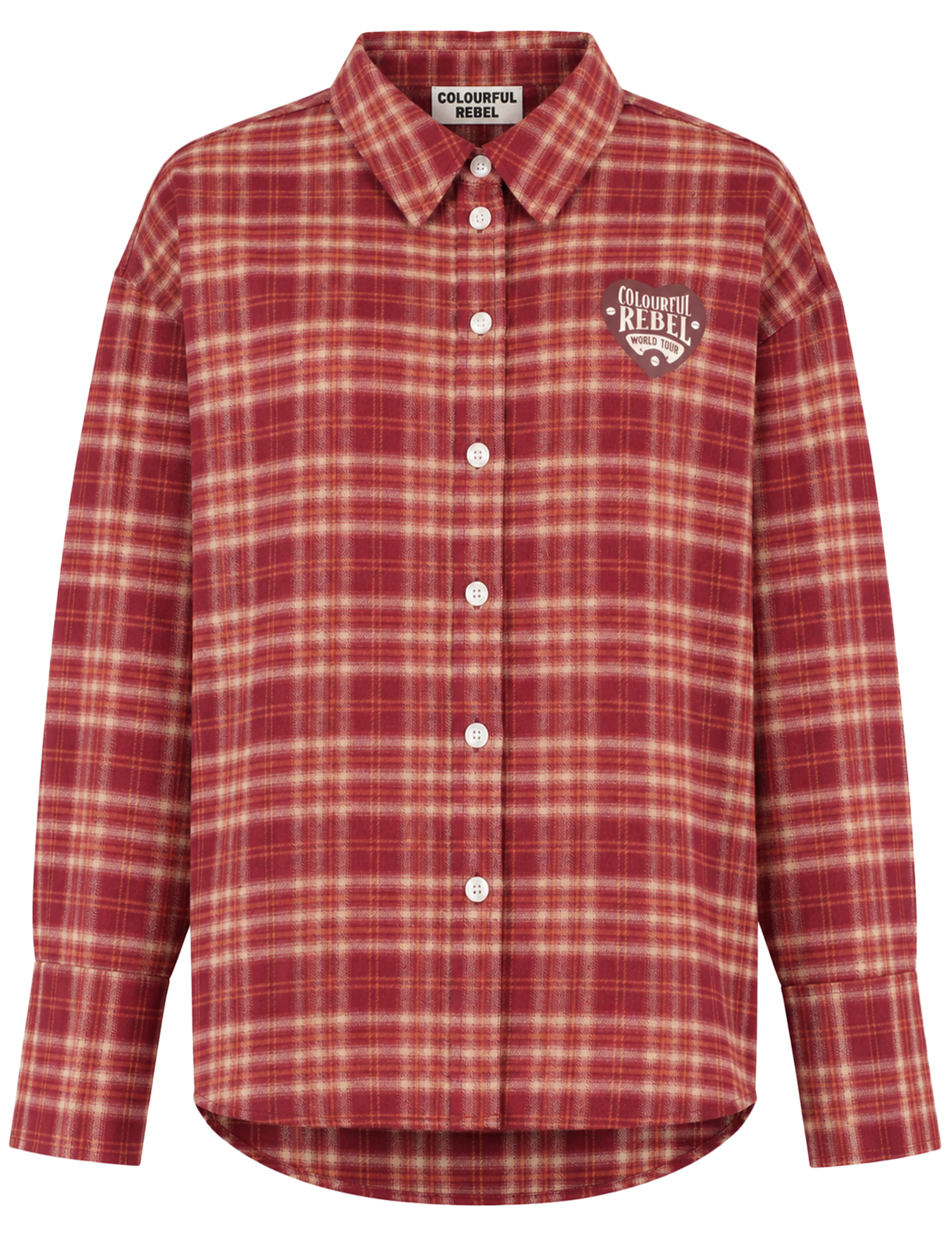 Colourful Rebel Blouse Talia checked WB118043
