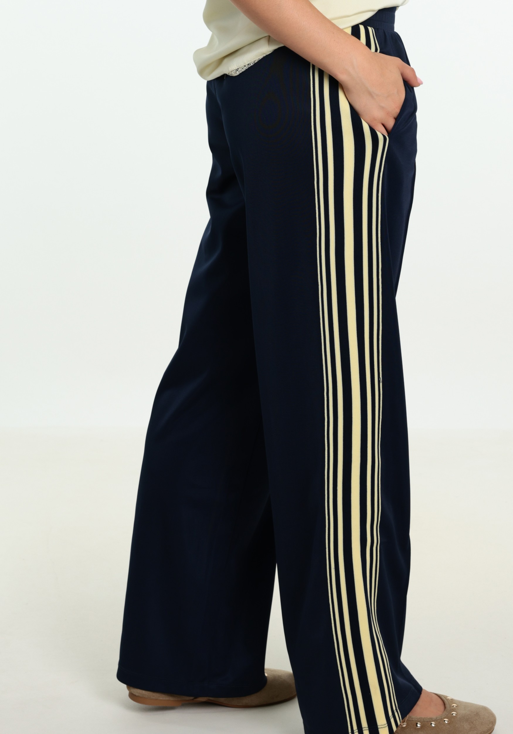 ONLY Broek Rox 15380277 Donker blauw