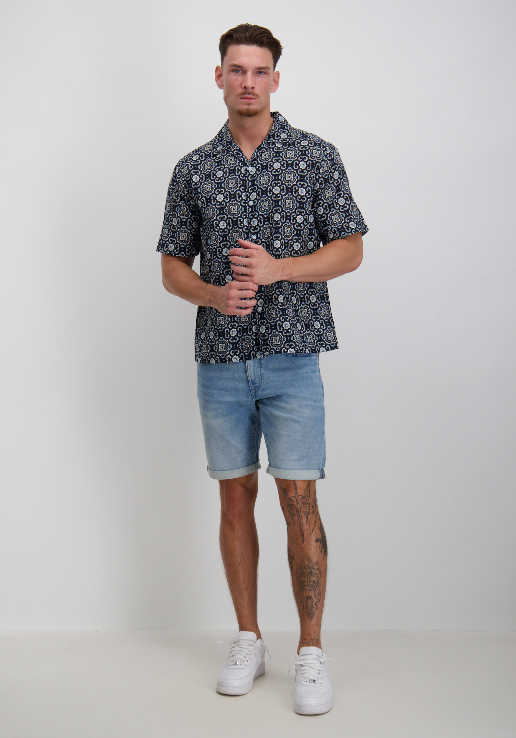 ONLY & SONS Overhemd Caiden 22032833 Donker blauw