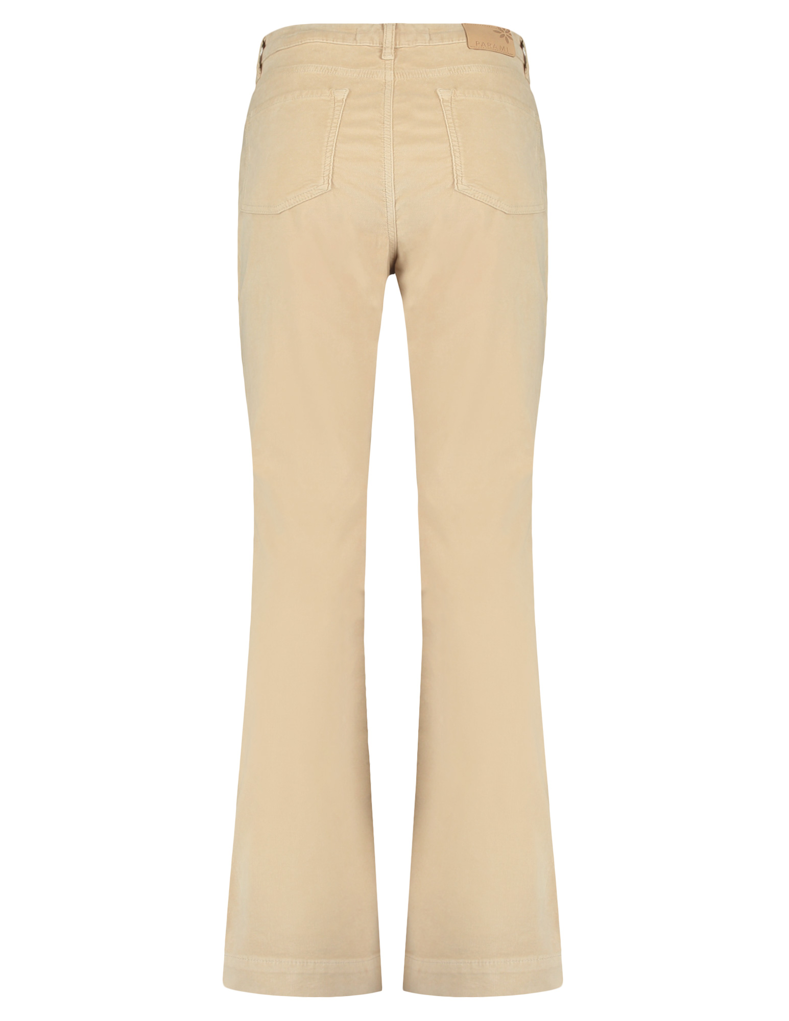 Para Mi Broek Jade velvet FW251.105070 Beige