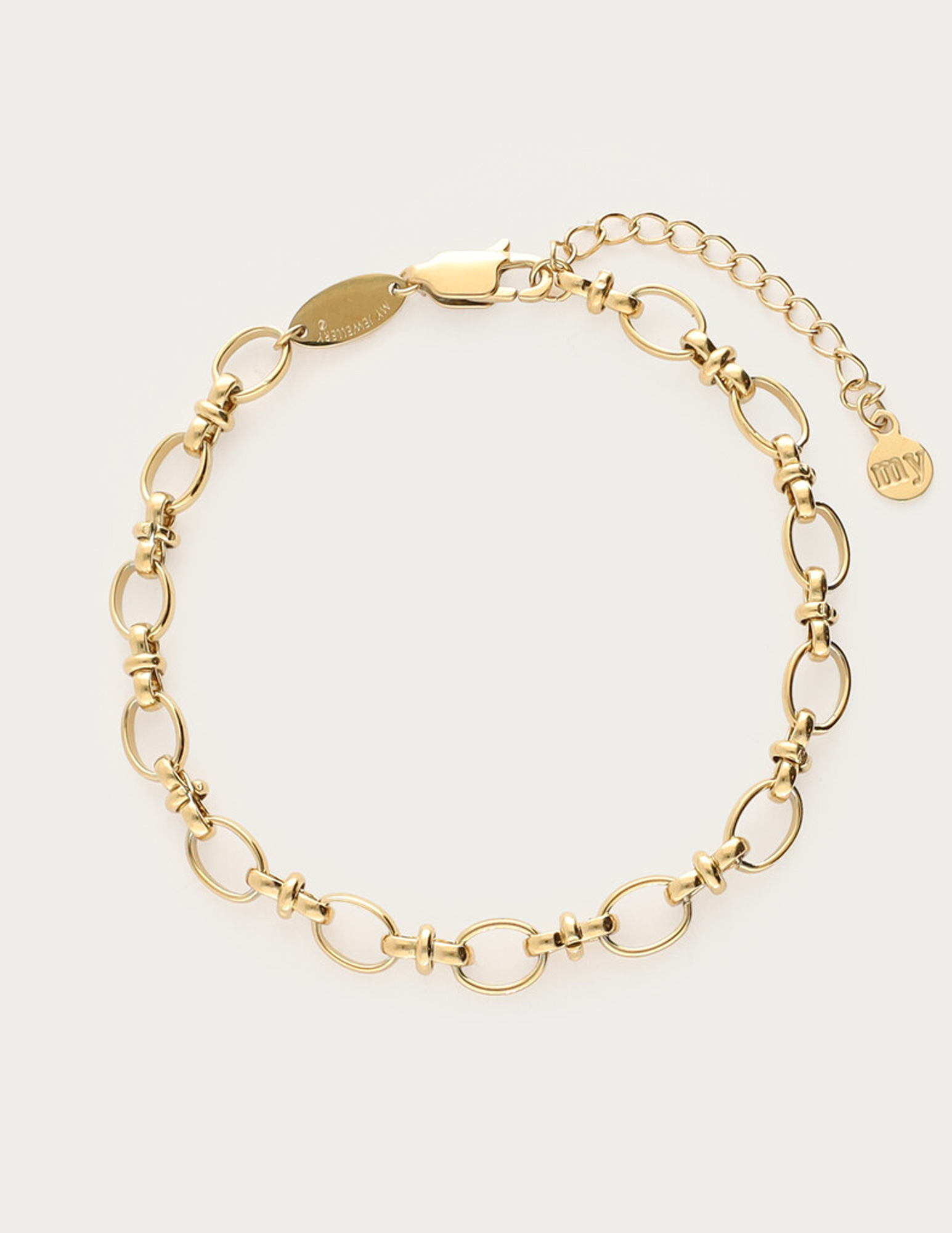 My Jewellery Bold schakelarmband vintage MJ14120 Goud