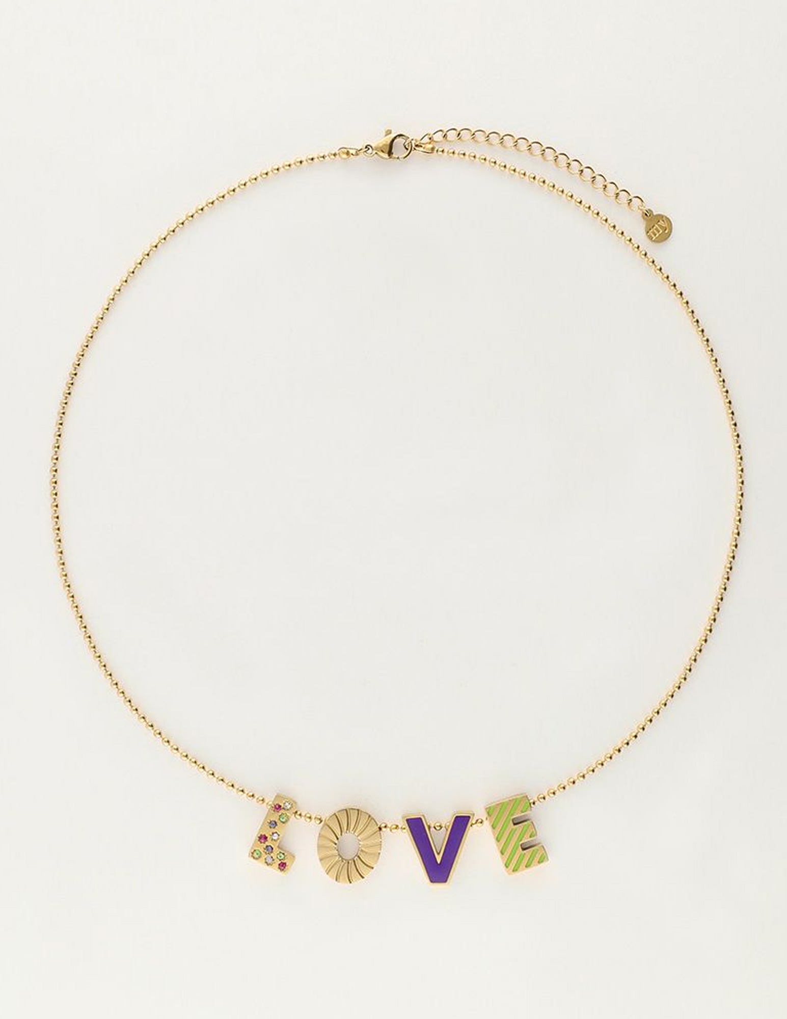 My Jewellery Ketting letters love MJ10190 Goud