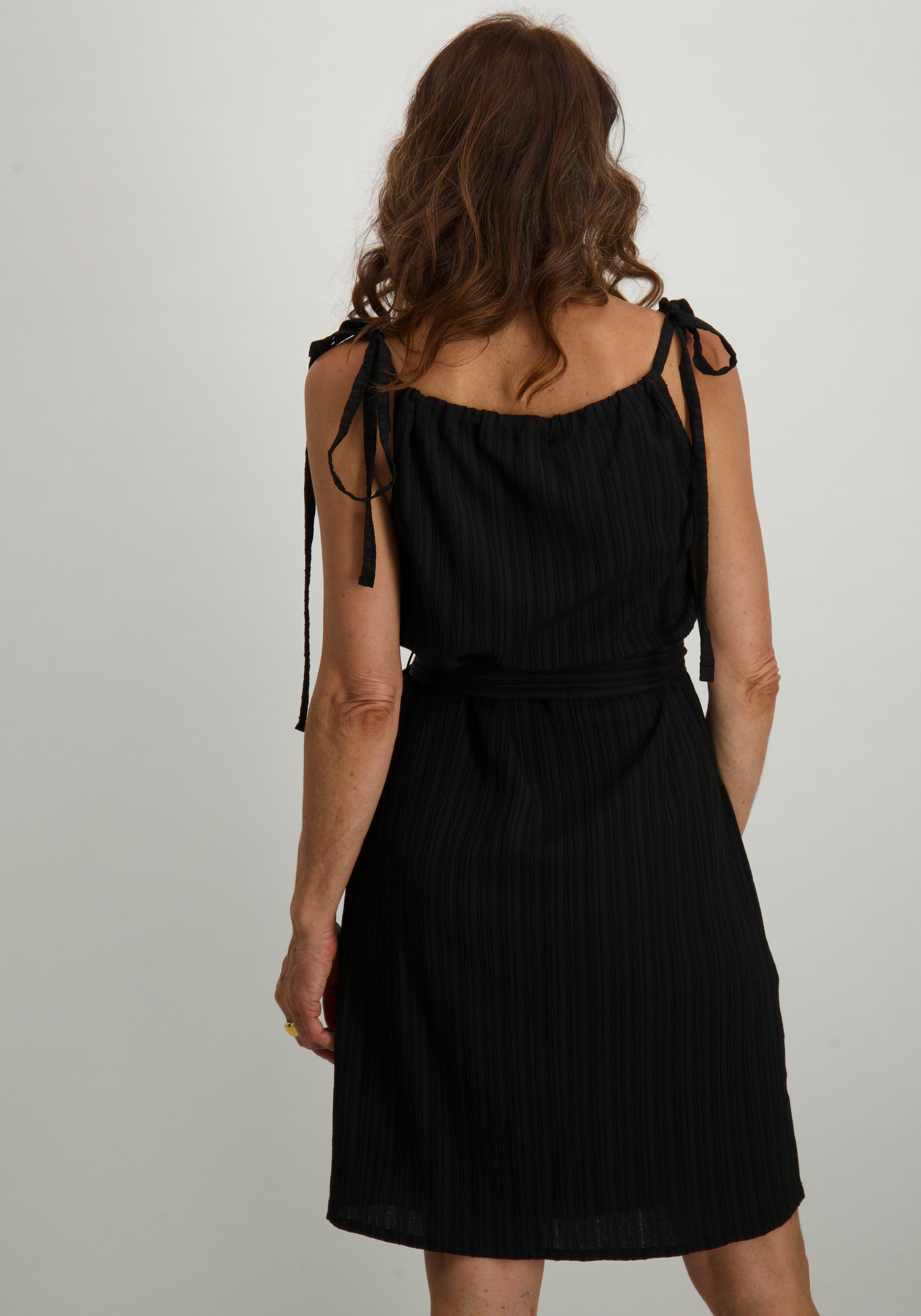 Tramontana Jurk Crinkled S01-16-502 Zwart