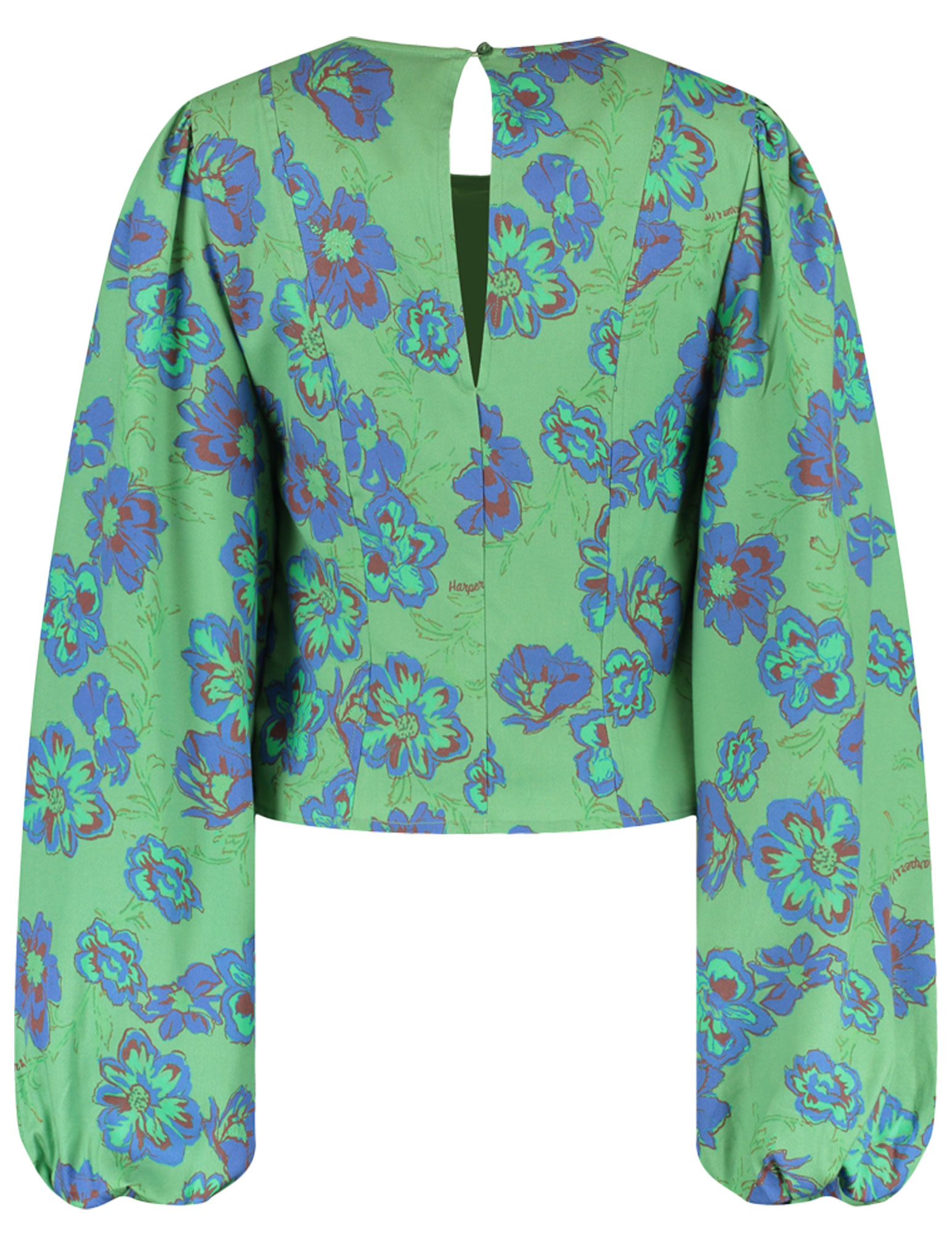 Harper & Yve Blouse Floor AW25C601 Groen