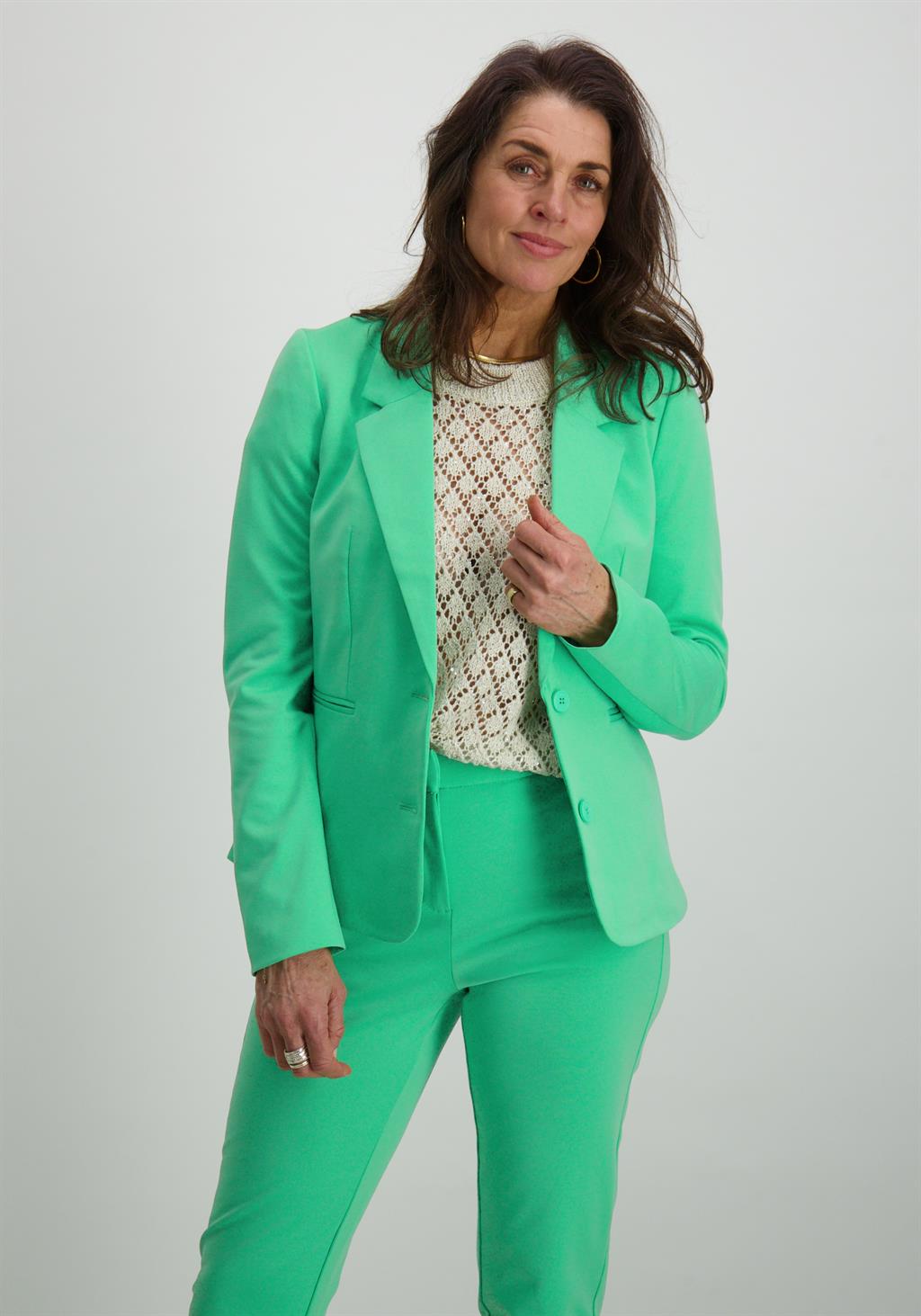 Vero moda Blazer Lucca 10255818 Licht groen