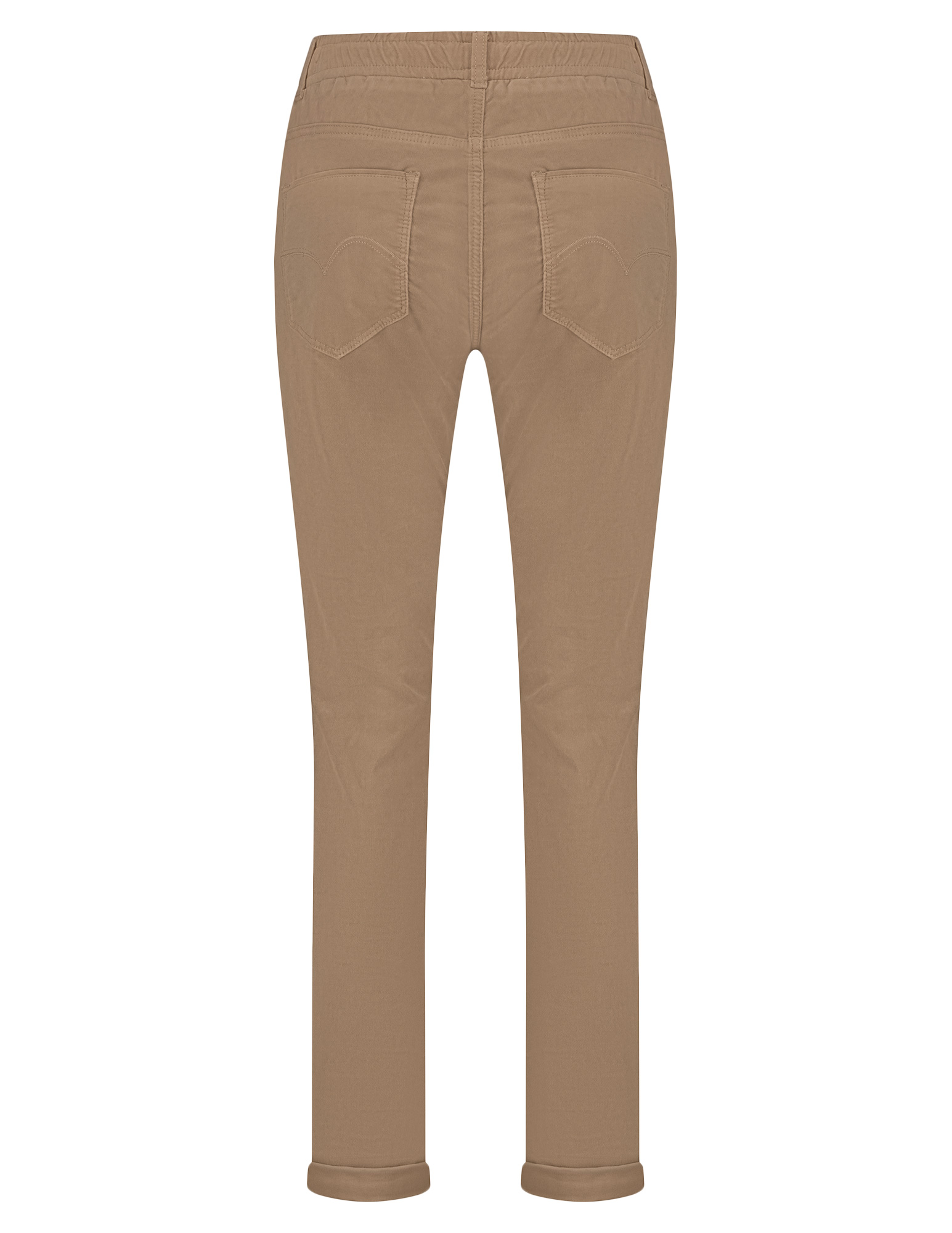 Red Button Broek Tessy velvet SRB4655 Licht bruin