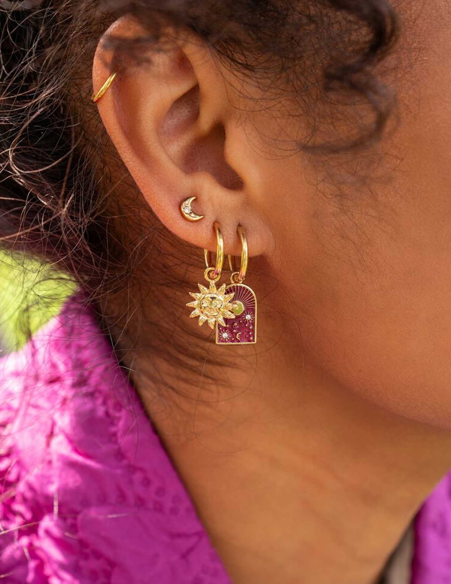 My Jewellery Studs maan MJ09441 Goud