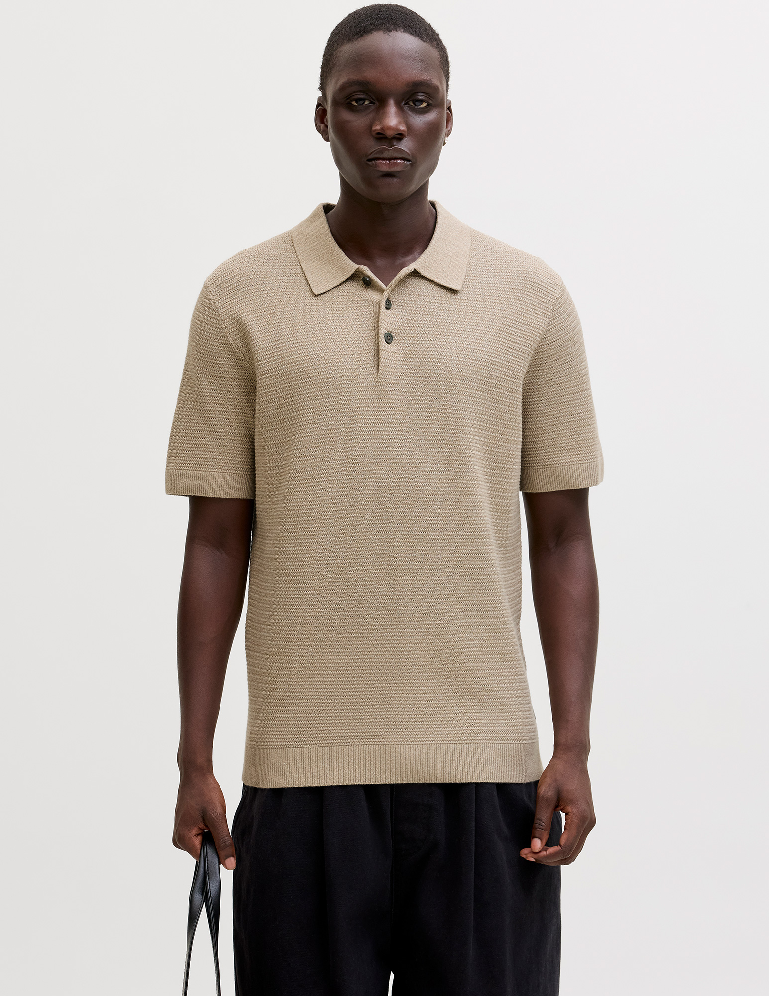 JACK & JONES Polo Riley 12292034 Zand