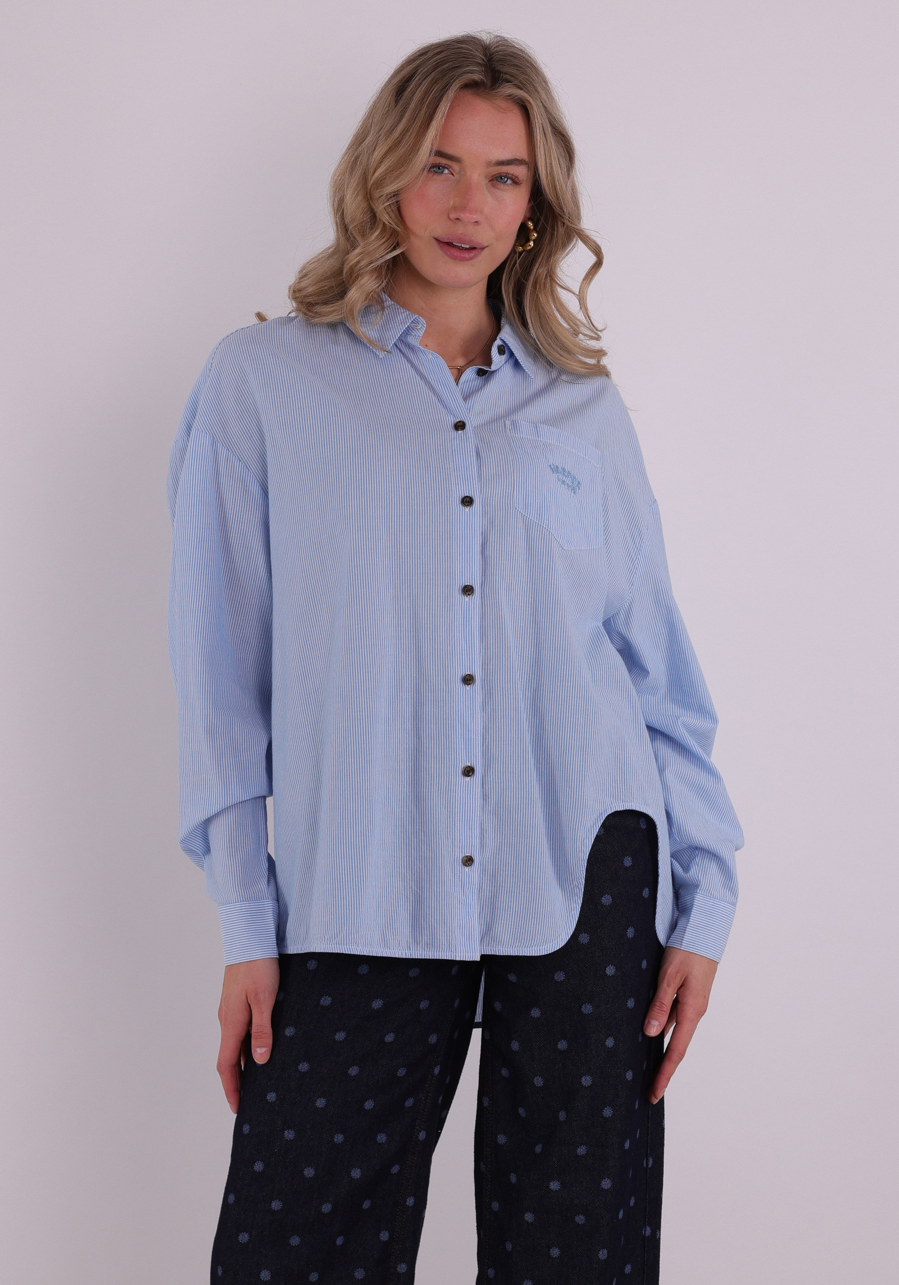 Harper & Yve Blouse Melina SS6C600 Licht blauw