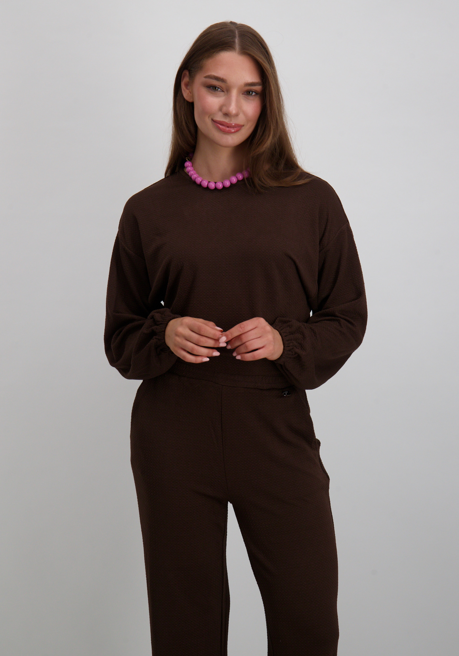 Lofty Manner Top Amala QH03 Donker bruin