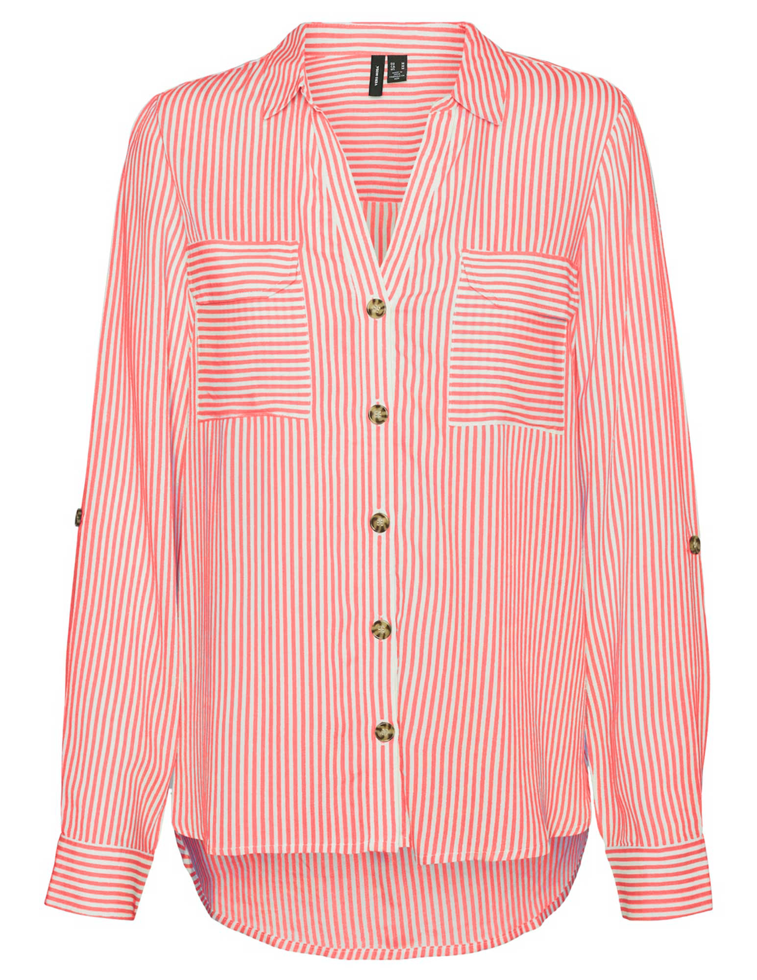 VERO MODA Blouse Bumpy 10275283 Koraal