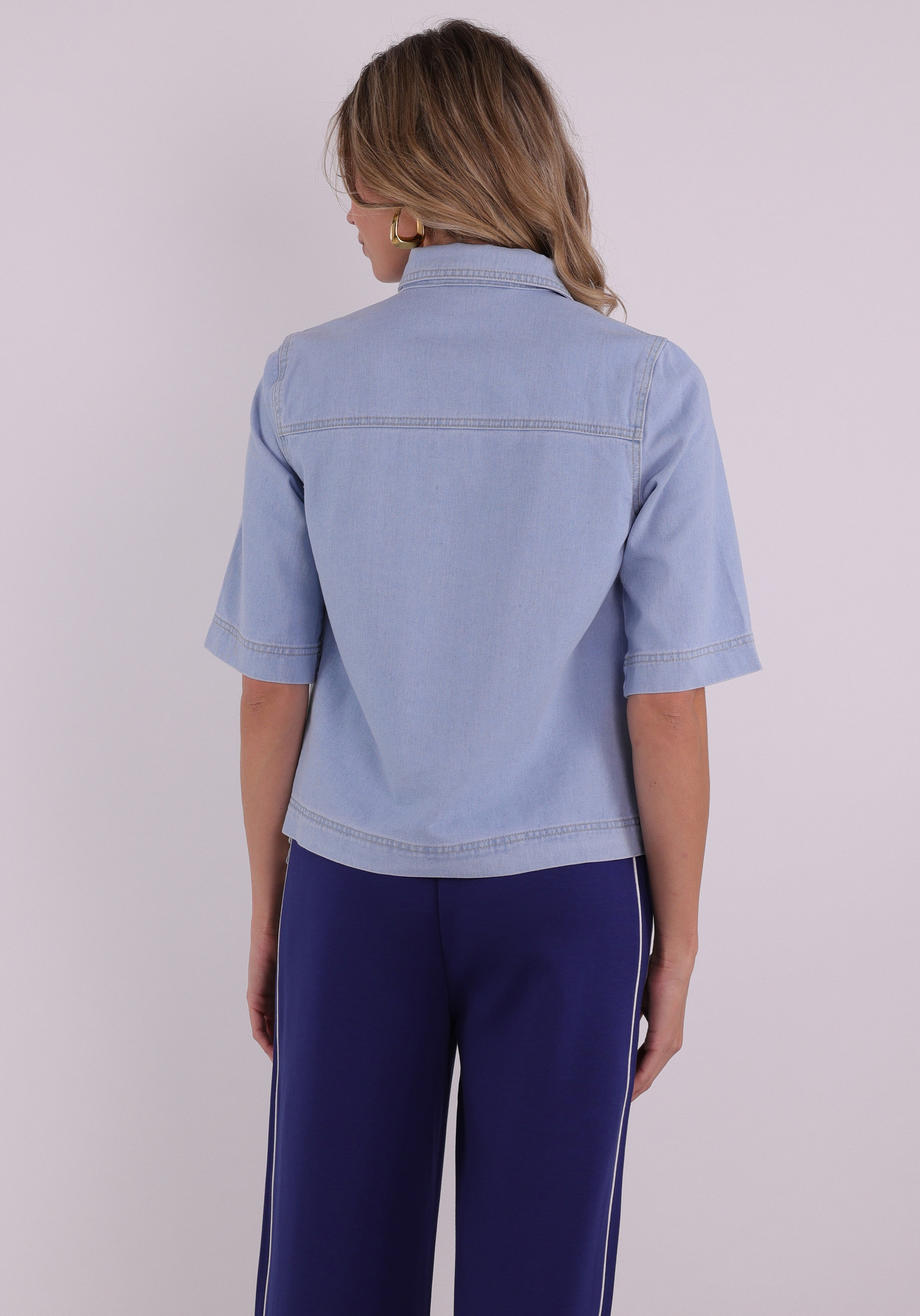 Only Blouse Belle 15347084 Licht blauw