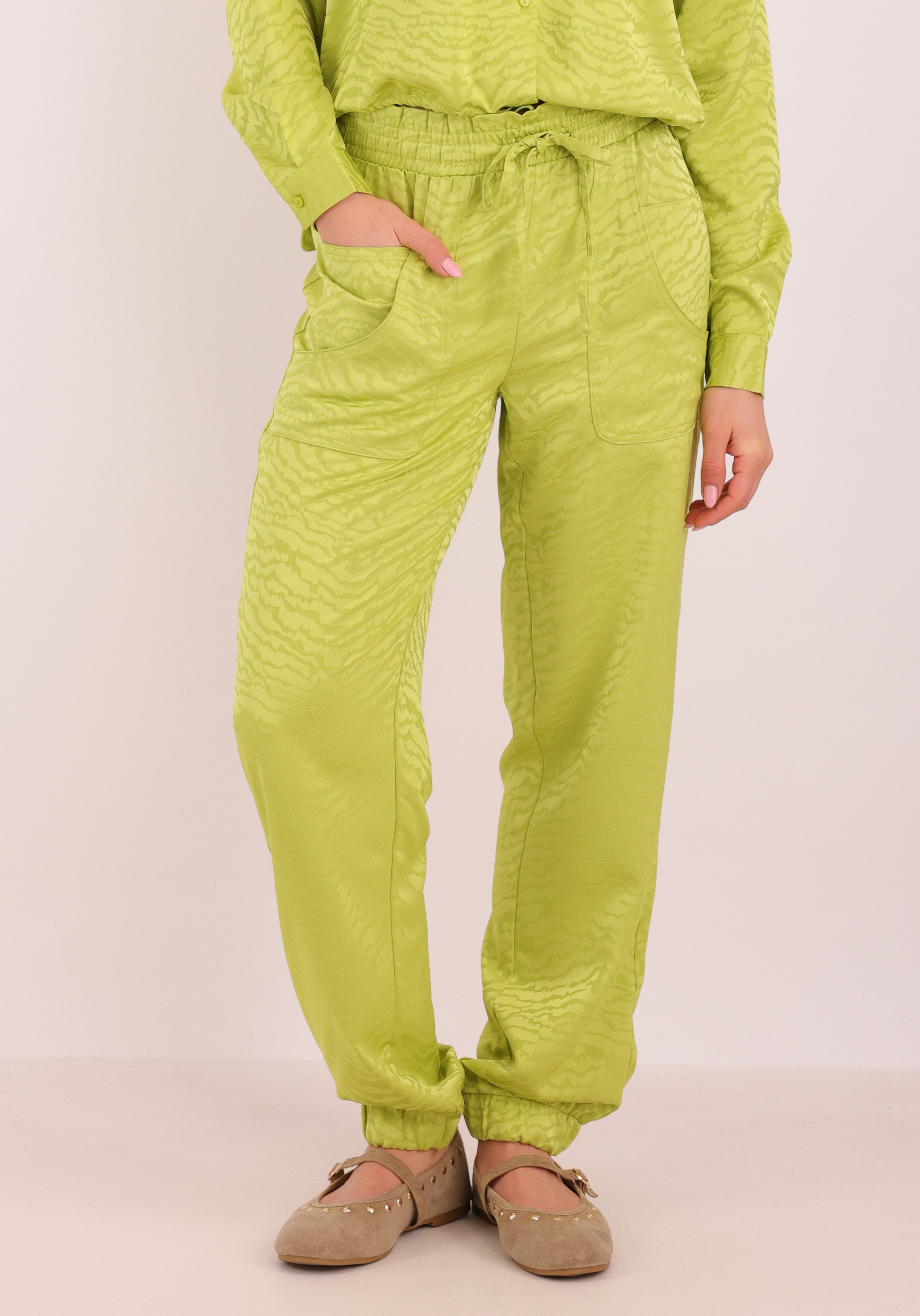 VERO MODA Broek Marys 10347243 Groen