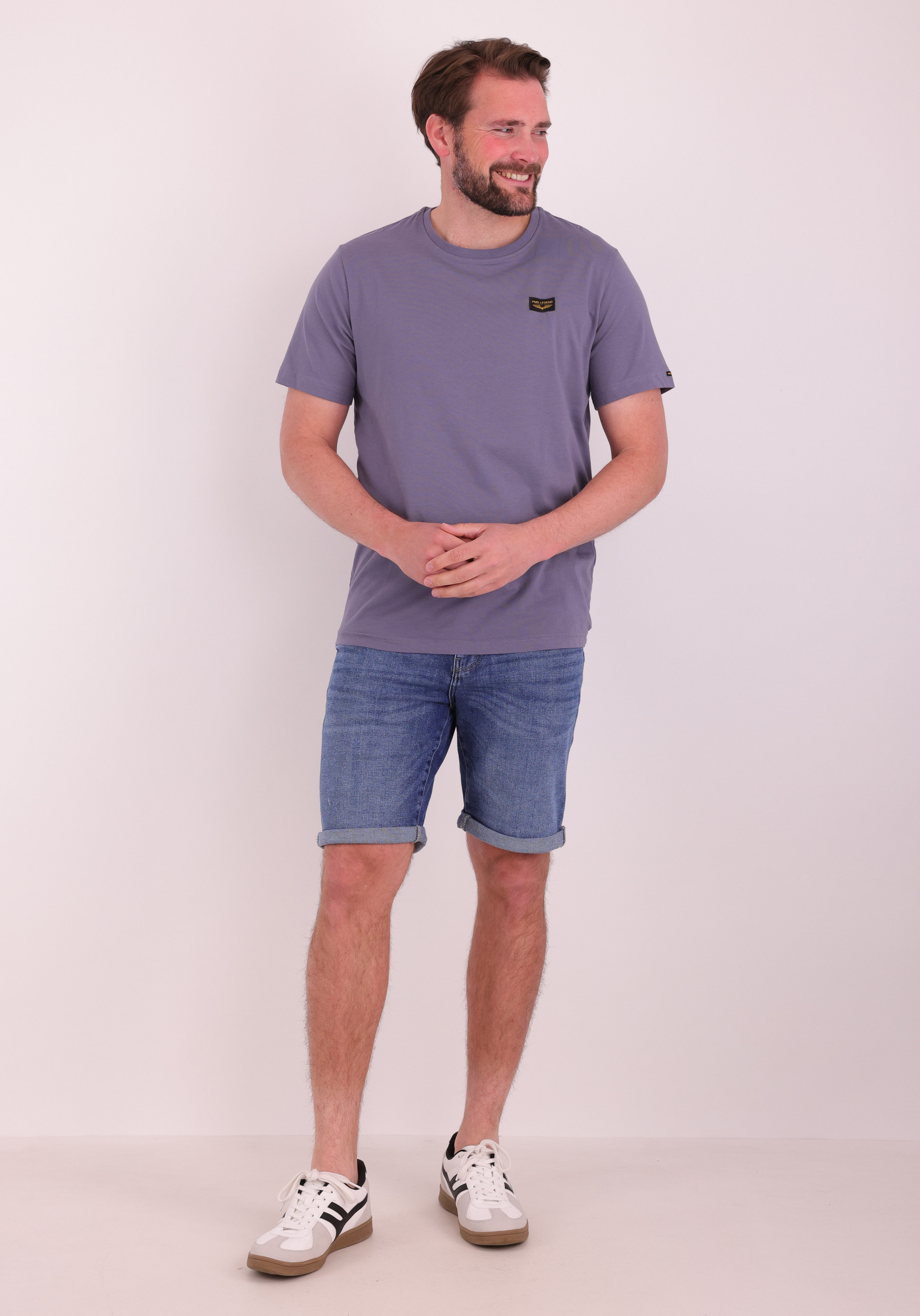 PME Legend T-shirt American classic PTSS2602599 Grijs