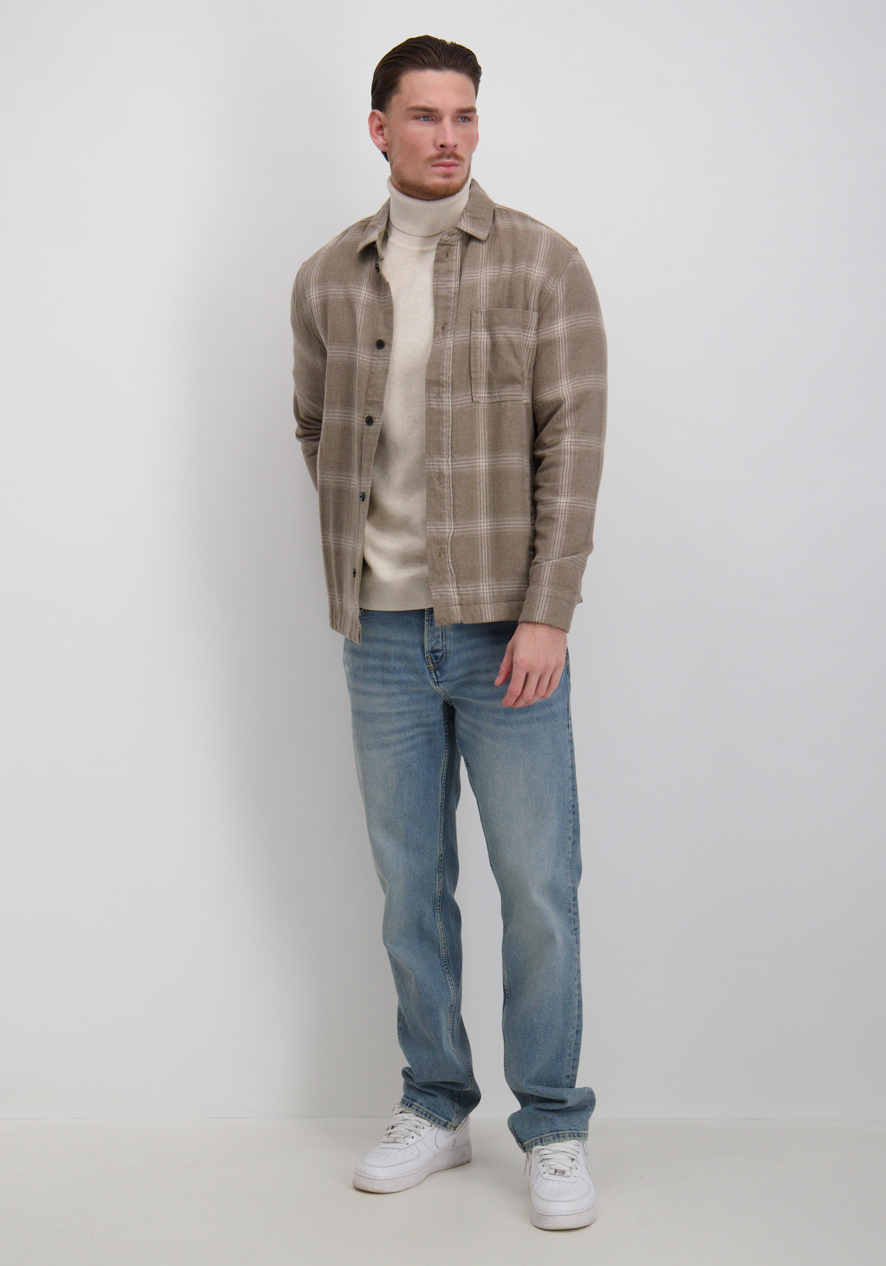 ONLY & SONS Overshirt Aiden 22035467 Zand
