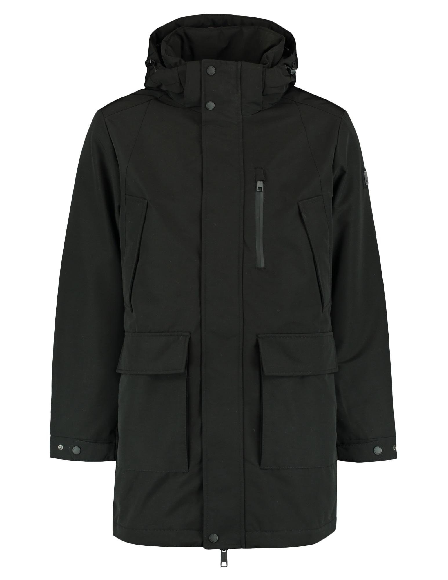 Covered Parka M60181CO Zwart