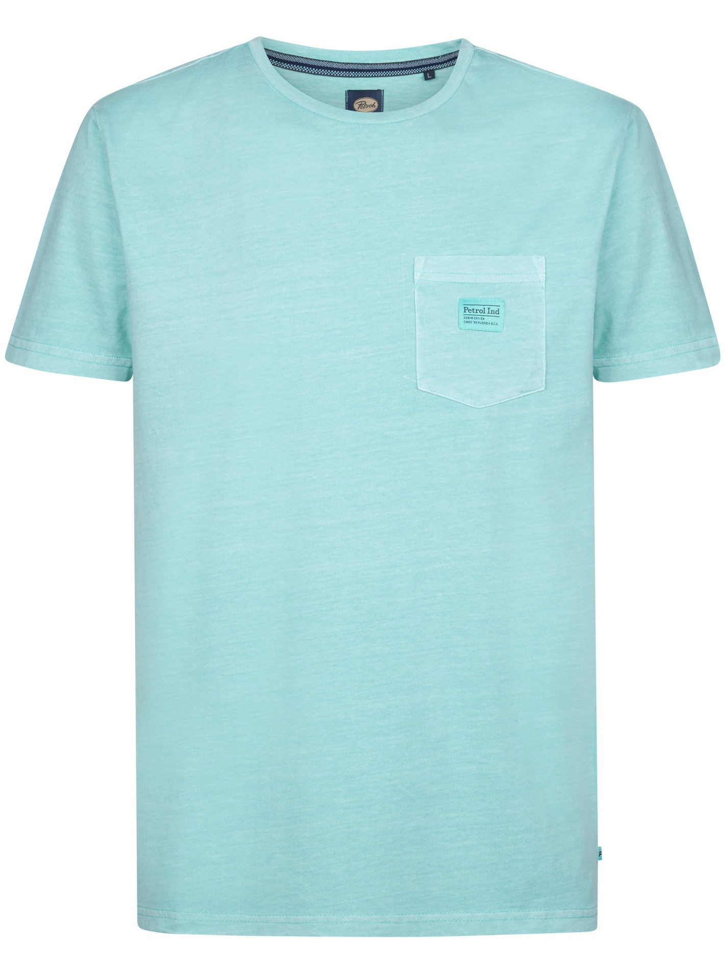 Petrol T-shirt M-1050-TSR632 Licht blauw