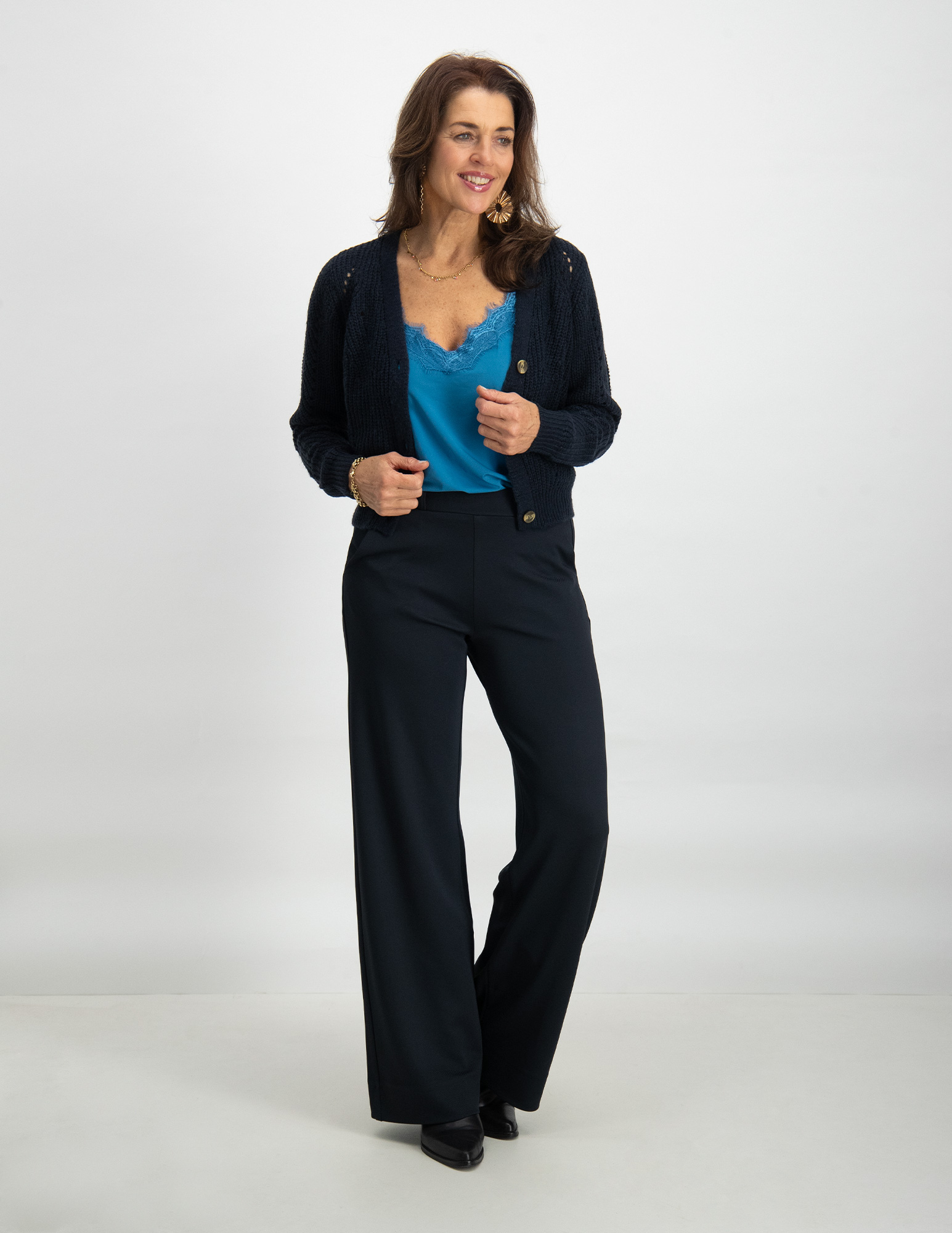 FREE|QUENT Top Bicco 120962 Blauw design