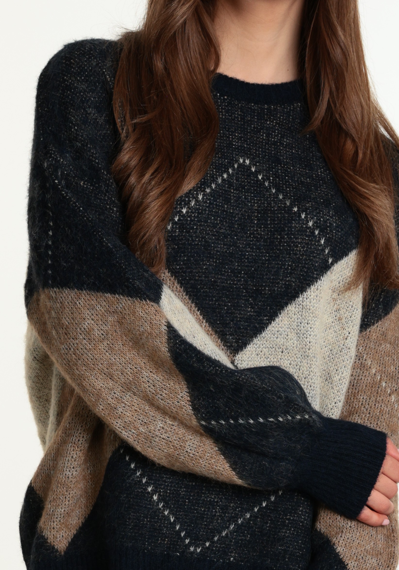 ONLY Trui Noeme 15353226 Donker Blauw