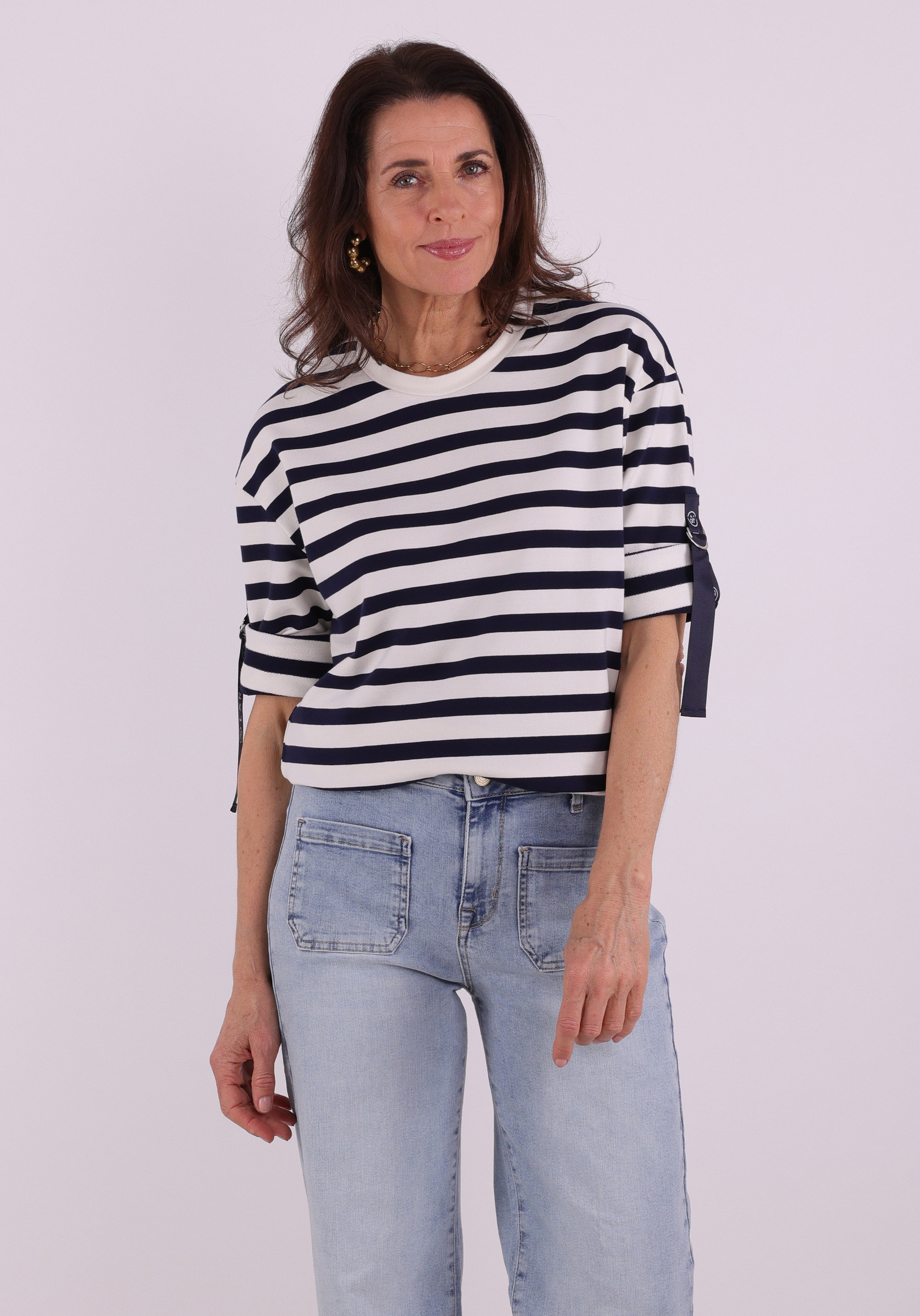 Zoso Sweater 261Manon Donker blauw