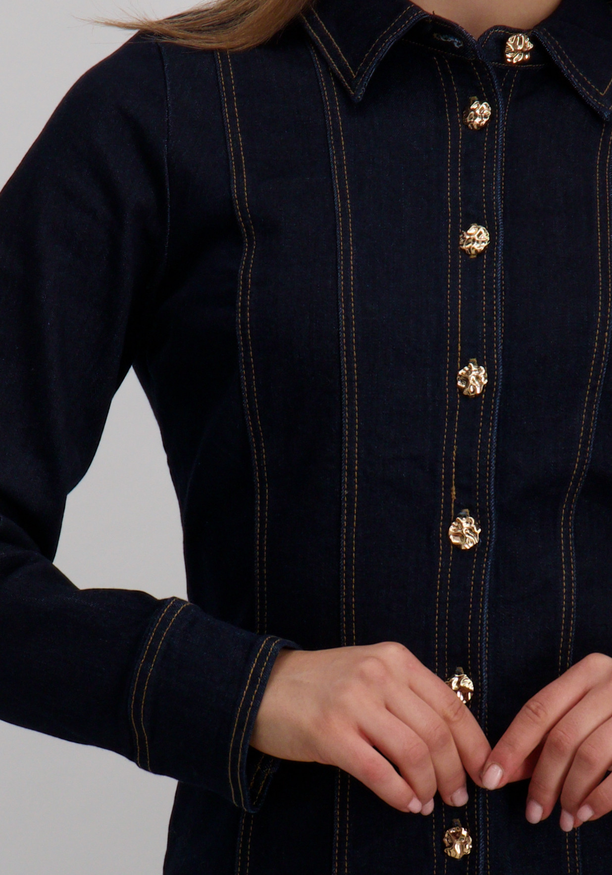 Culture Blouse Bobbie 50112271 Donker blauw