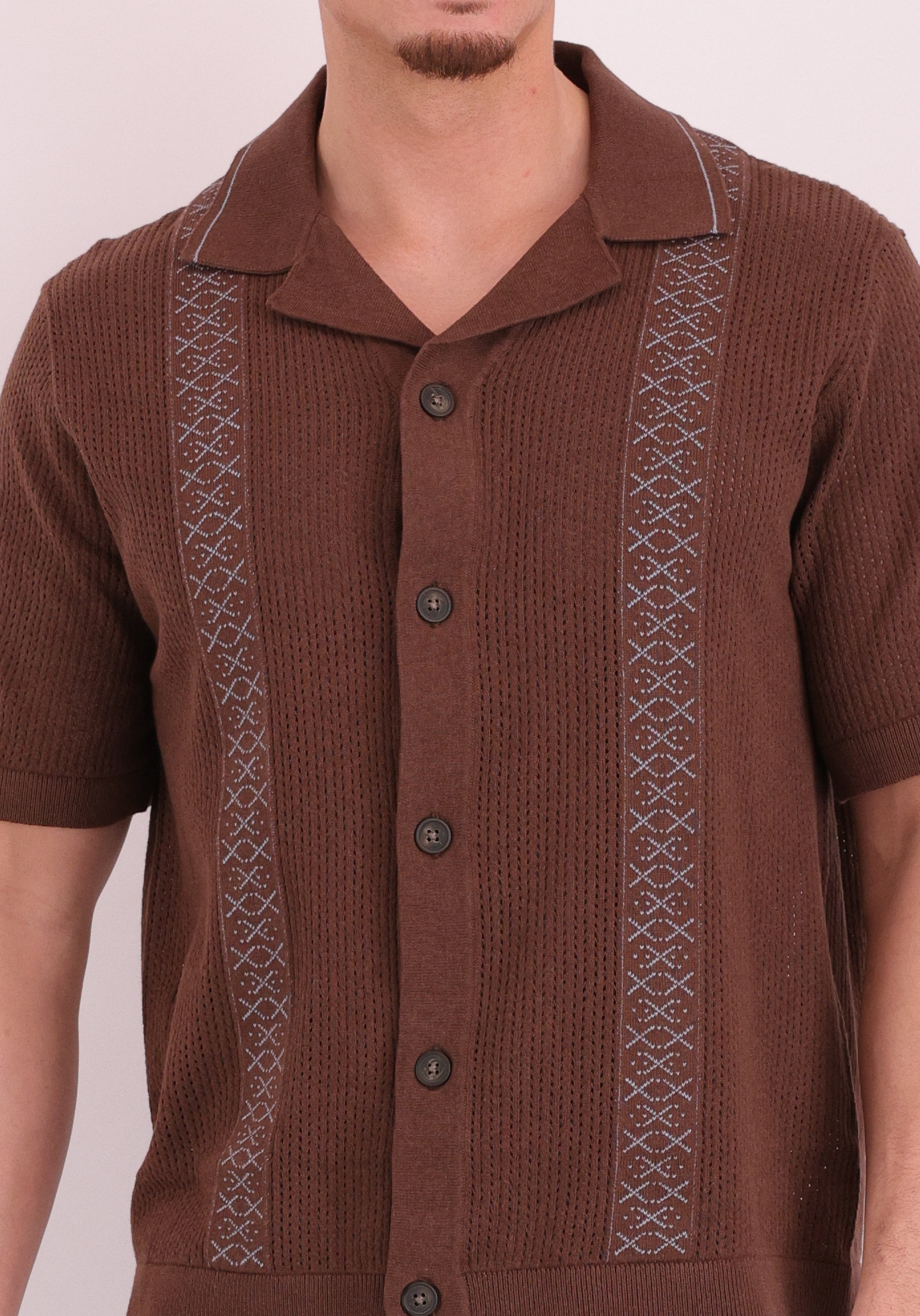ONLY & SONS Overhemd Jory 22038020 Bruin