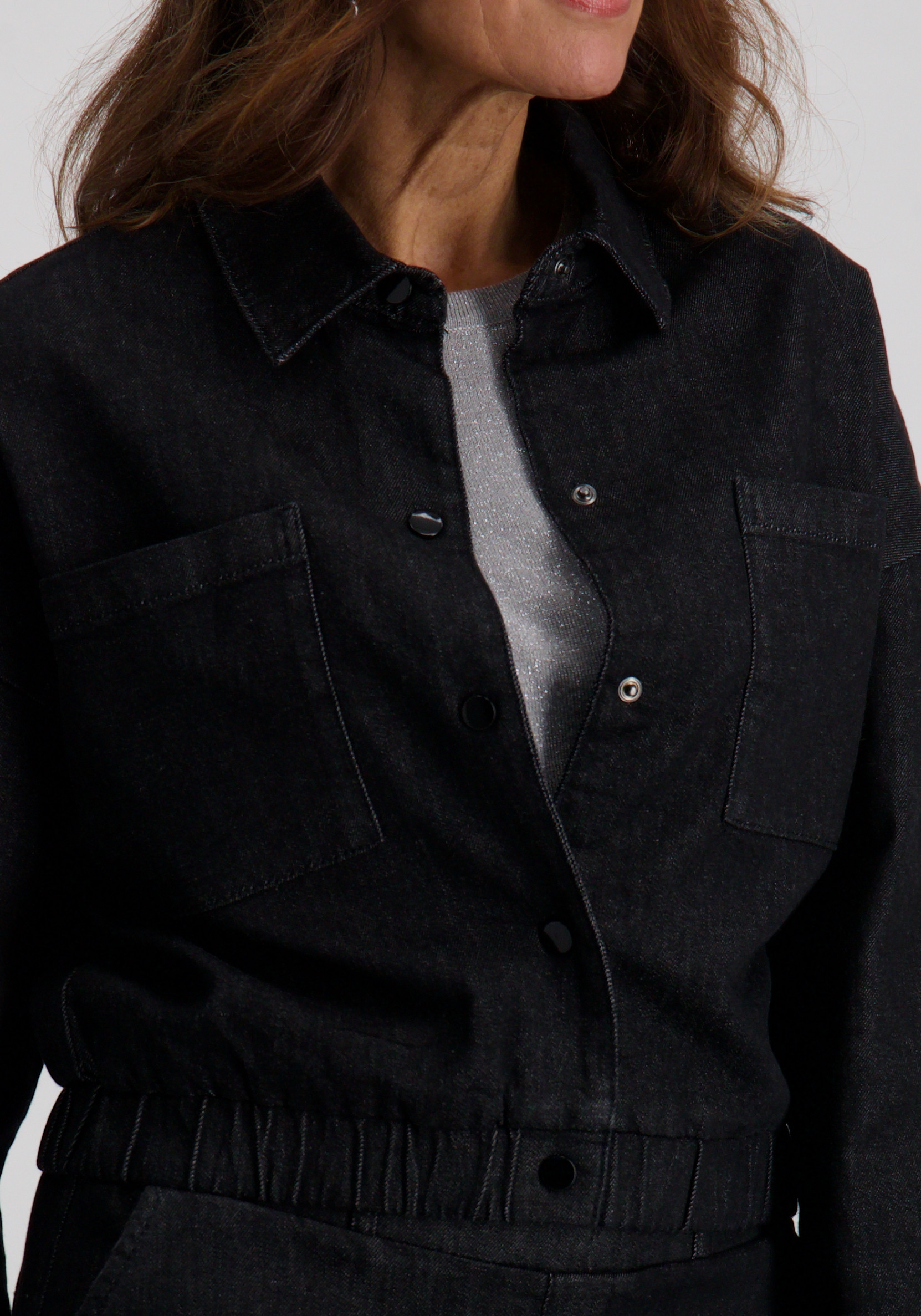 Para Mi Spijkerjack Lynn FW252.212371-D189 Jeans zwart