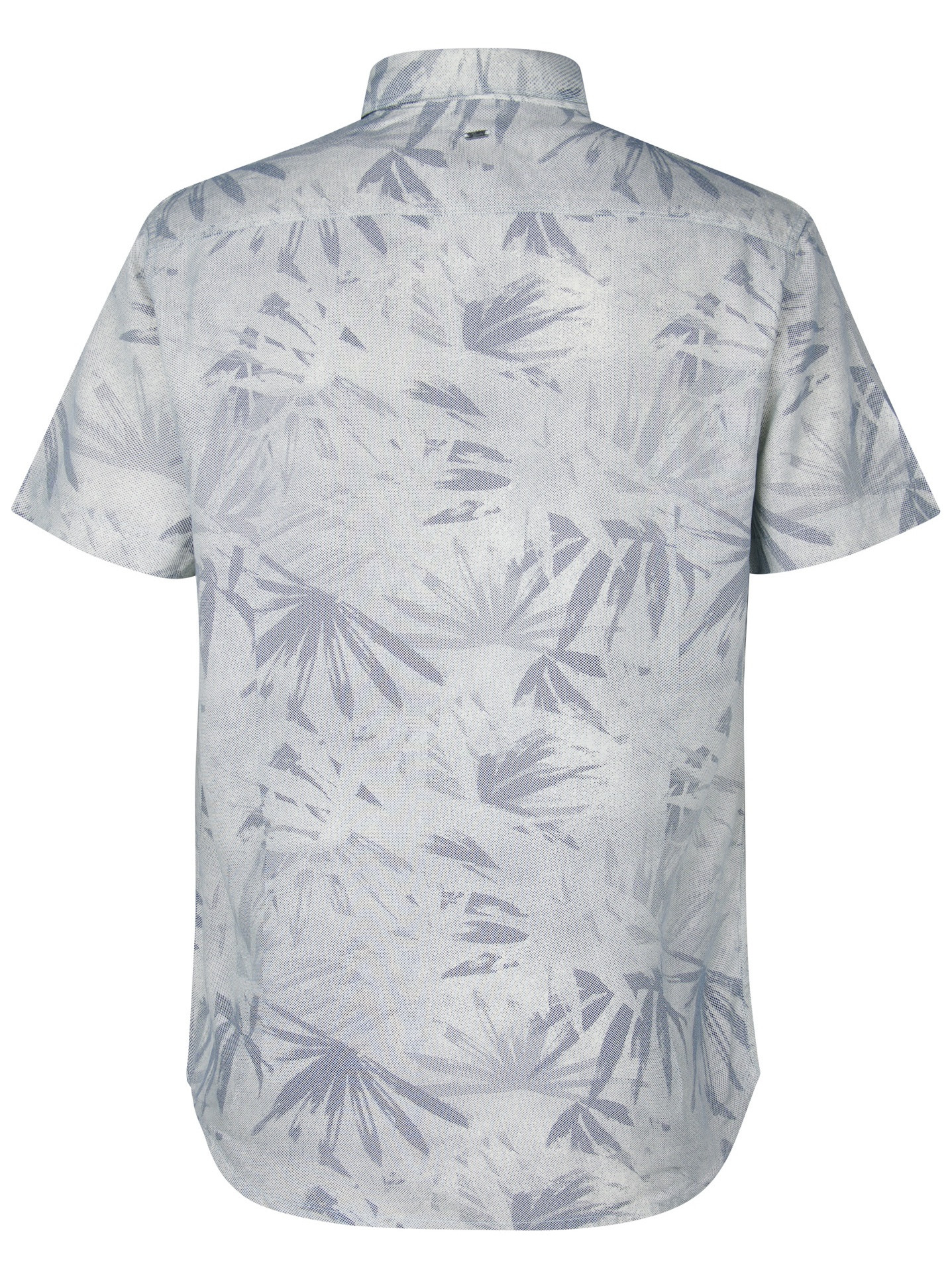 Petrol Overhemd met print M-1050-SIS435 Licht blauw