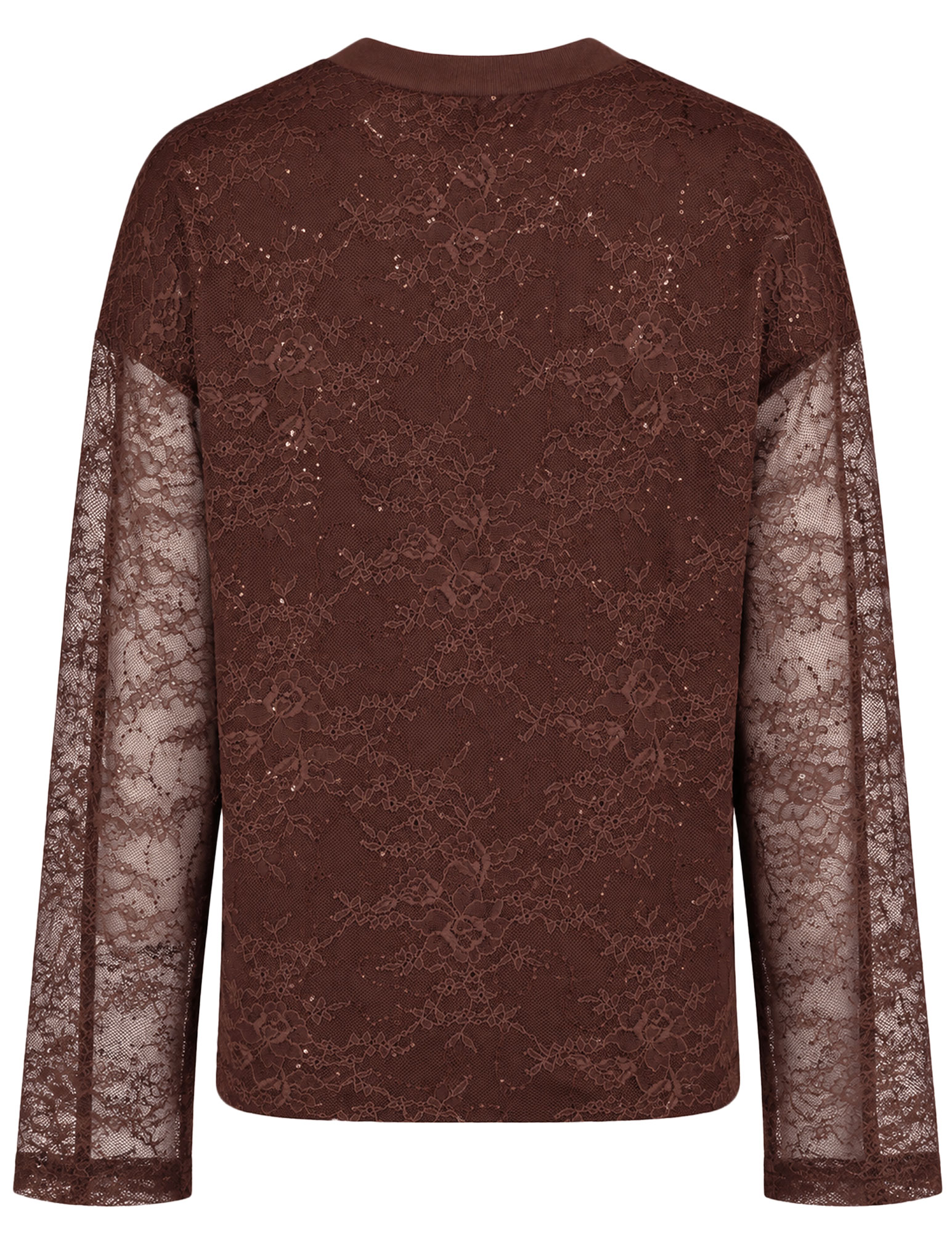 Harper & Yve T-shirt Elana AW6P615 Donker bruin