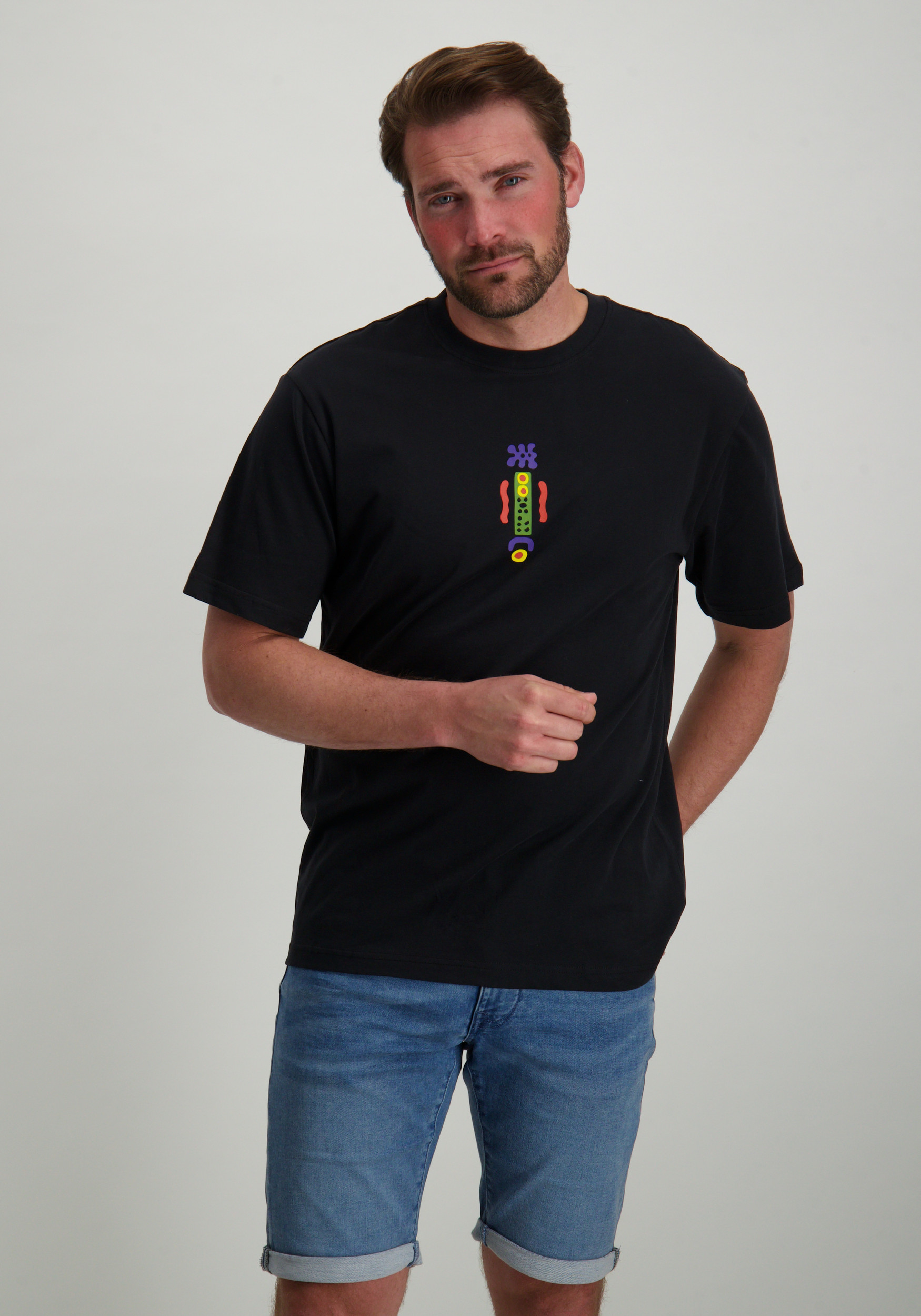 ONLY & SONS T-shirt Malik 22035267 Zwart