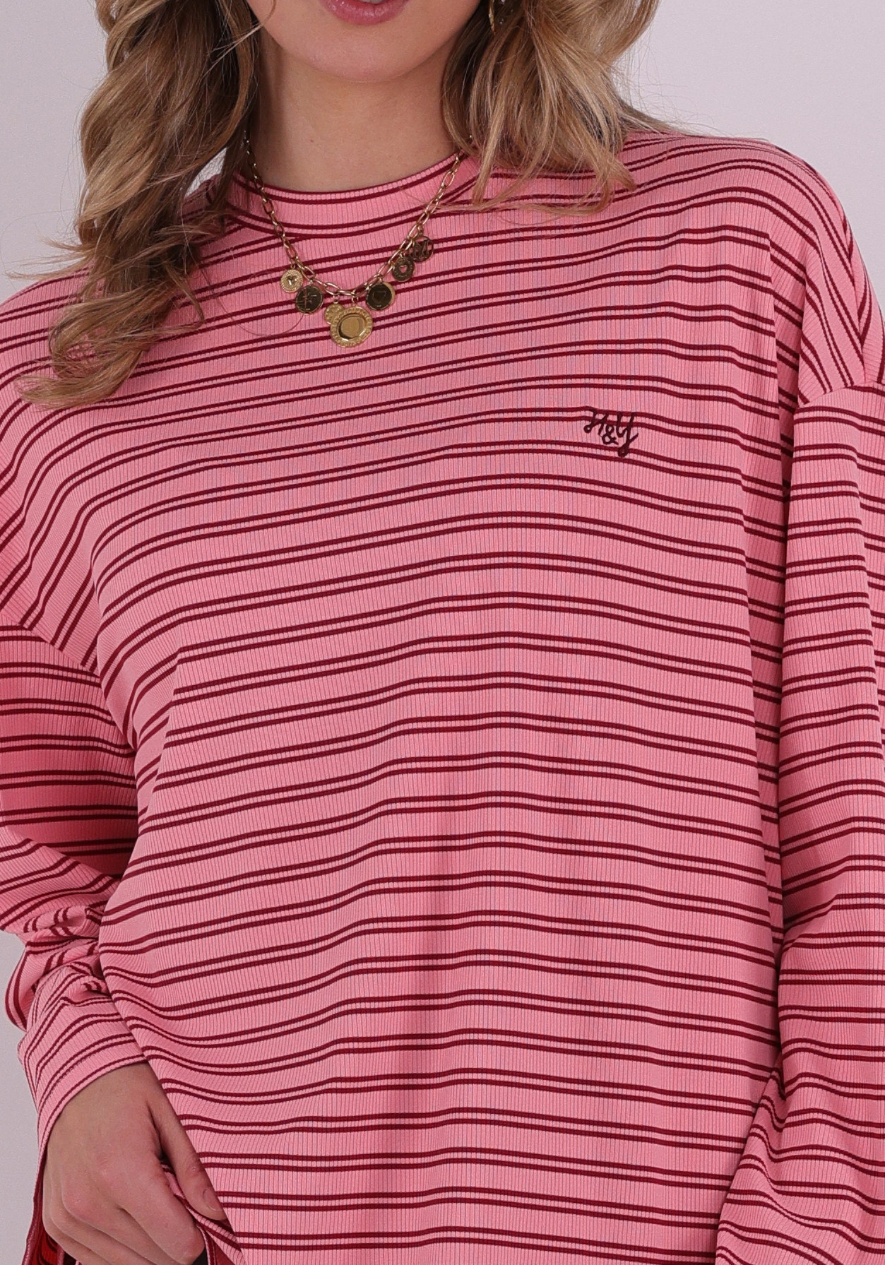 Harper & Yve Shirt Tommy SS6P604 Rose